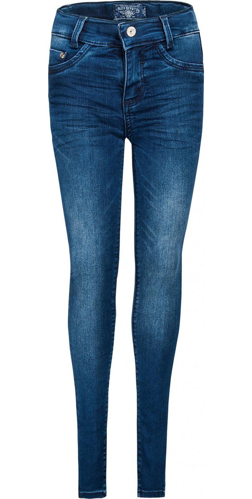 BLUE EFFECT Slim-fit-Jeans Jeans ultrastretch Skinny slim fit blue denim