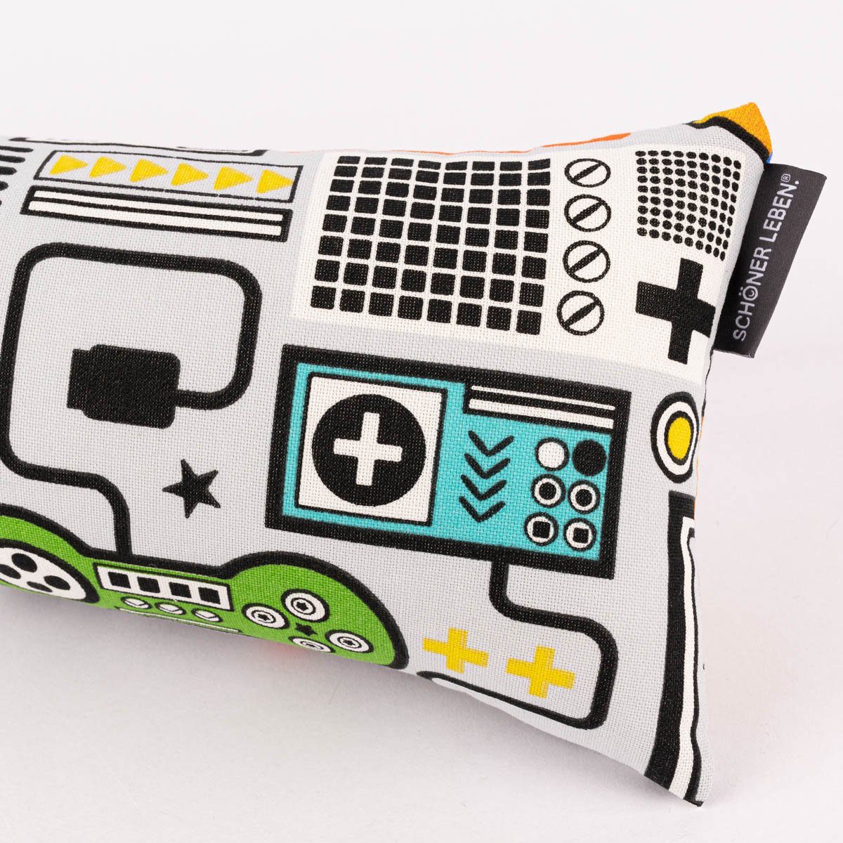 SCHÖNER LEBEN. Zugluftstopper Zugluftstopper Gaming Spielekonsole bunt div Größen von SCHÖNER LEBEN., handmade