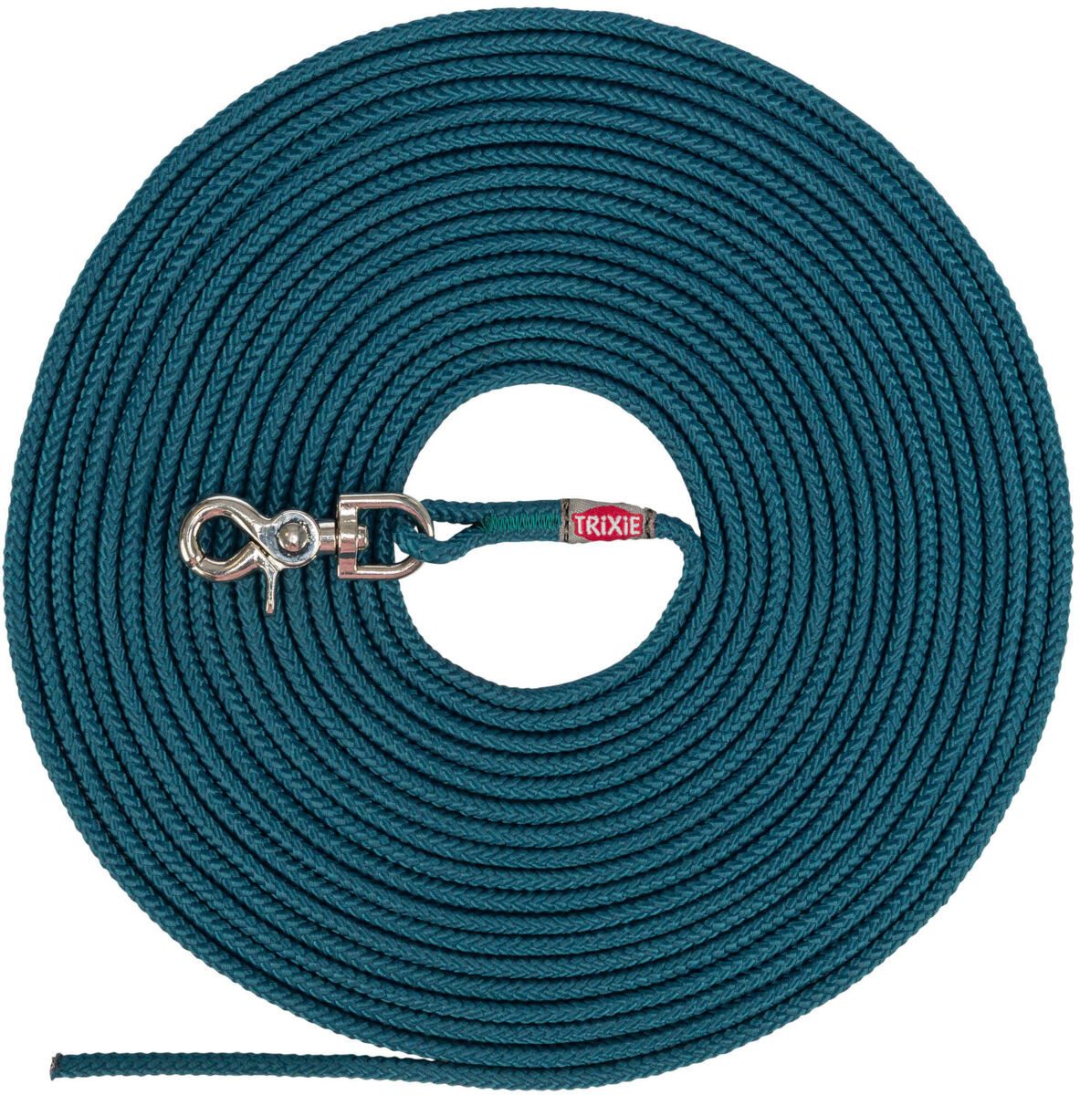 TRIXIE Schleppleine Schleppleine, rund - petrol - 15 m/ø 6 mm, Tau
