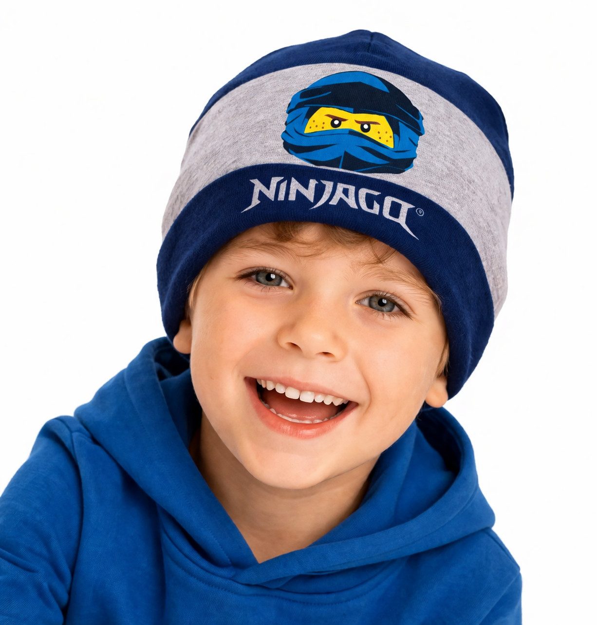 LEGO® kidswear Jerseymütze Ninjago leichte Mütze Ninja Jungenmütze 52 + 54