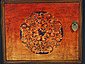 OPIUM OUTLET Nachtkommode »Vintage Schränkchen Kästchen Nacht-Kommode Nachtkonsole asiatisch orientalisch chinesisch orange-schwarz«, Bild 5
