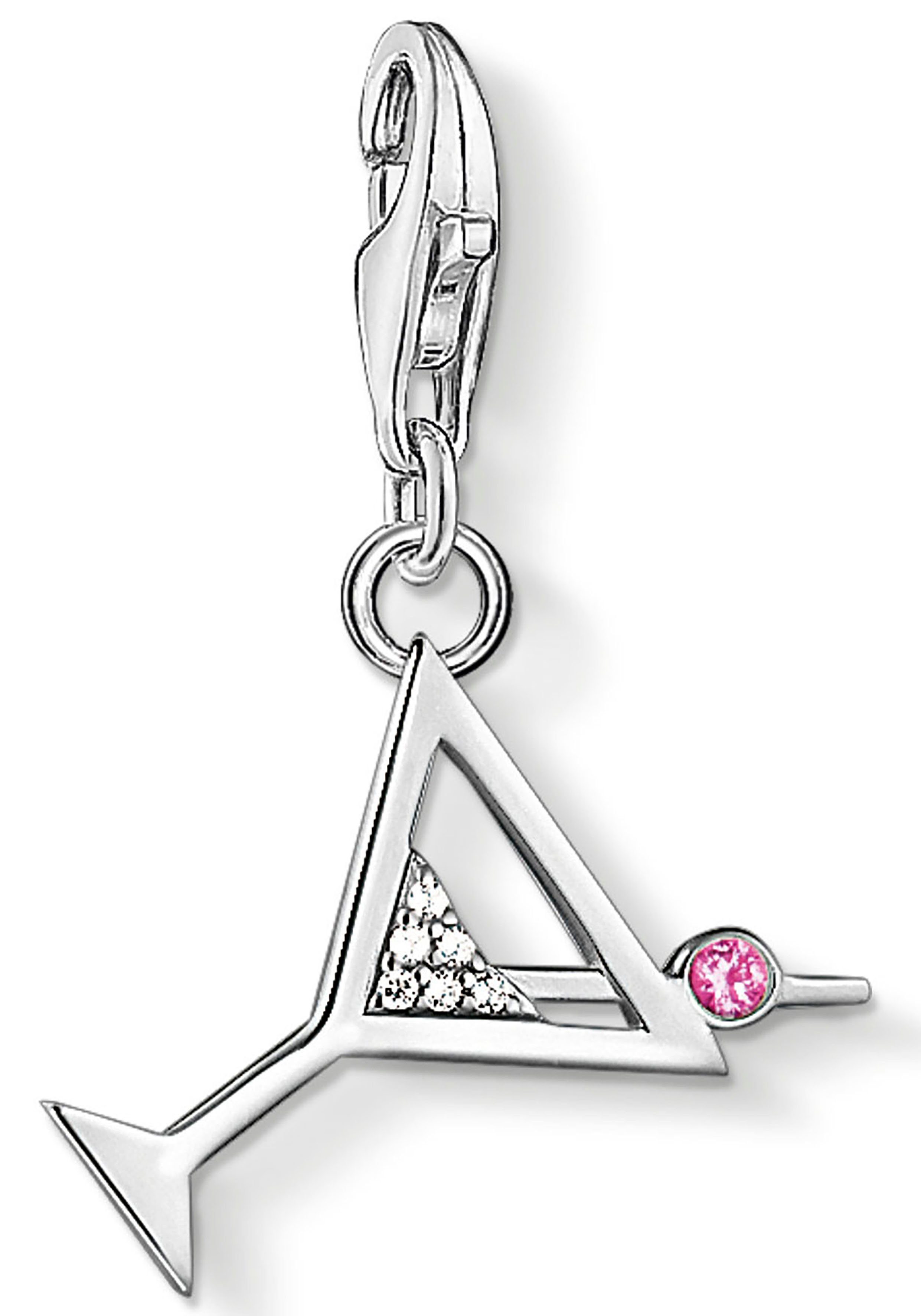 THOMAS SABO Charm-Einhänger Cocktail, 1802-013-27, mit Zirkonia (synth)