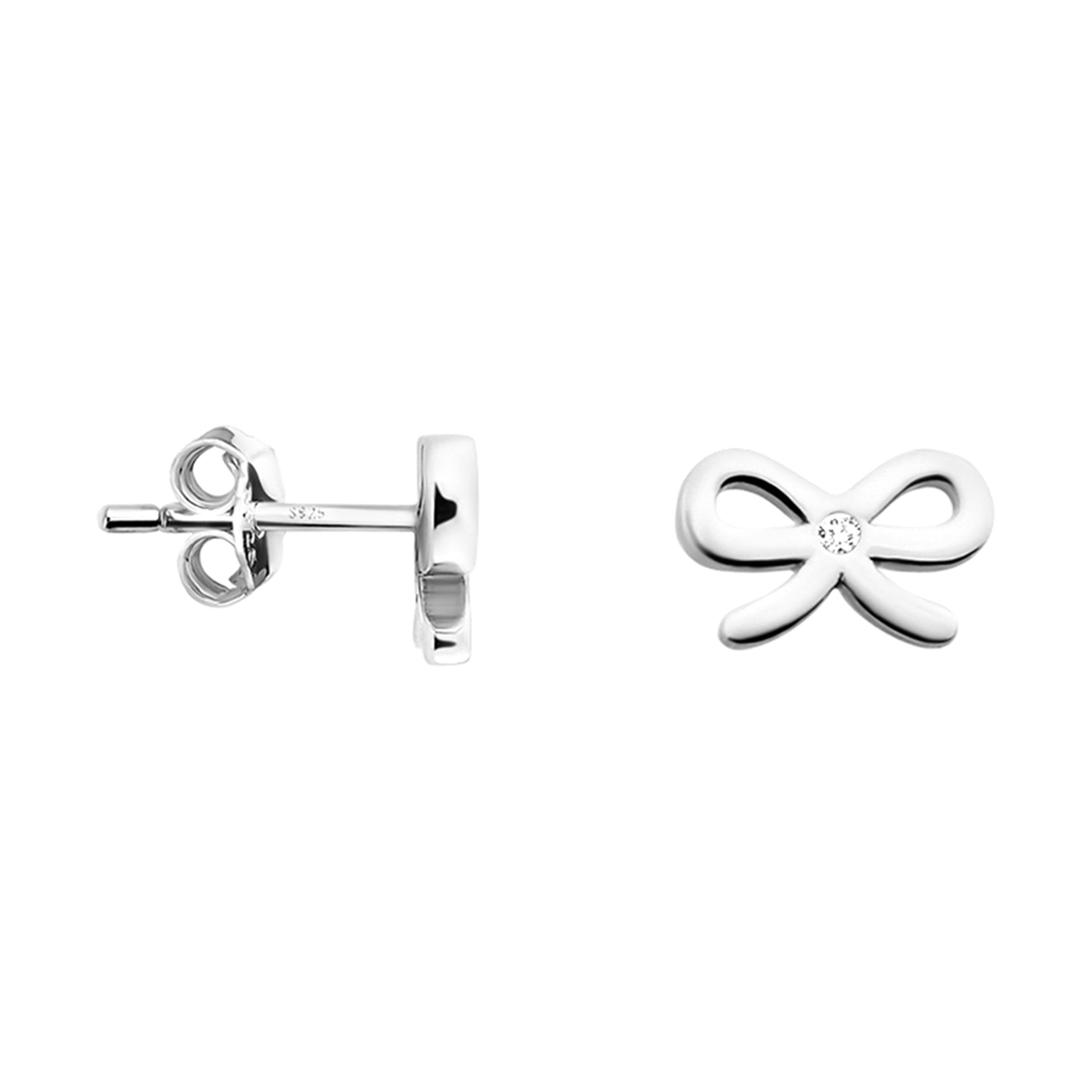 Sofia Milani Paar Ohrstecker Schleife, 925 günstig online kaufen