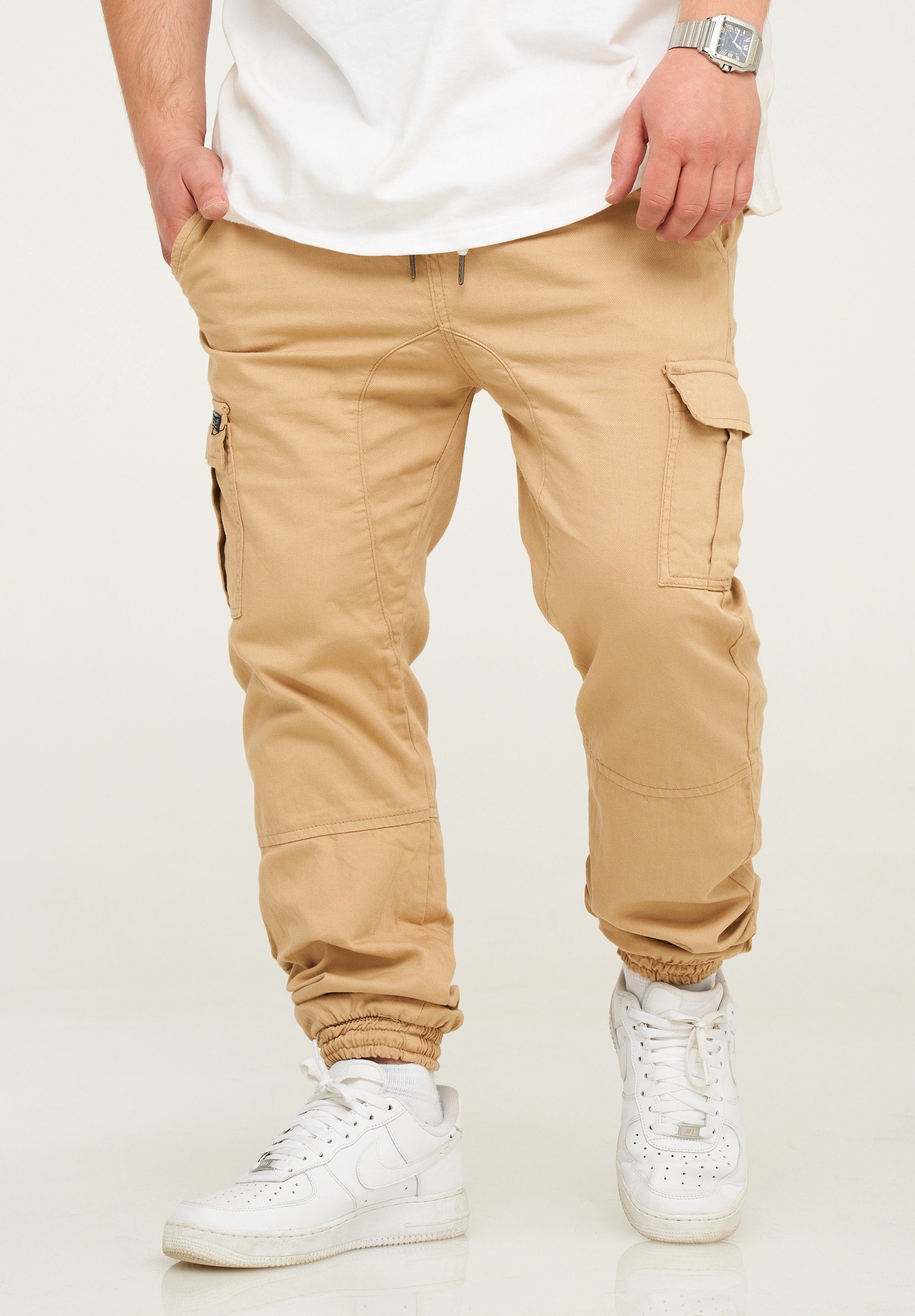 SOULSTAR Cargohose MPQUITO Jogger-Hose mit elastischem Bund