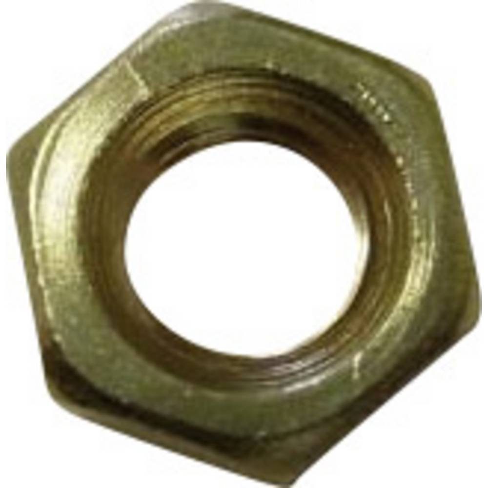 Thumbnail - TOOLCRAFT Muttern Messing-Sechskant-Muttern