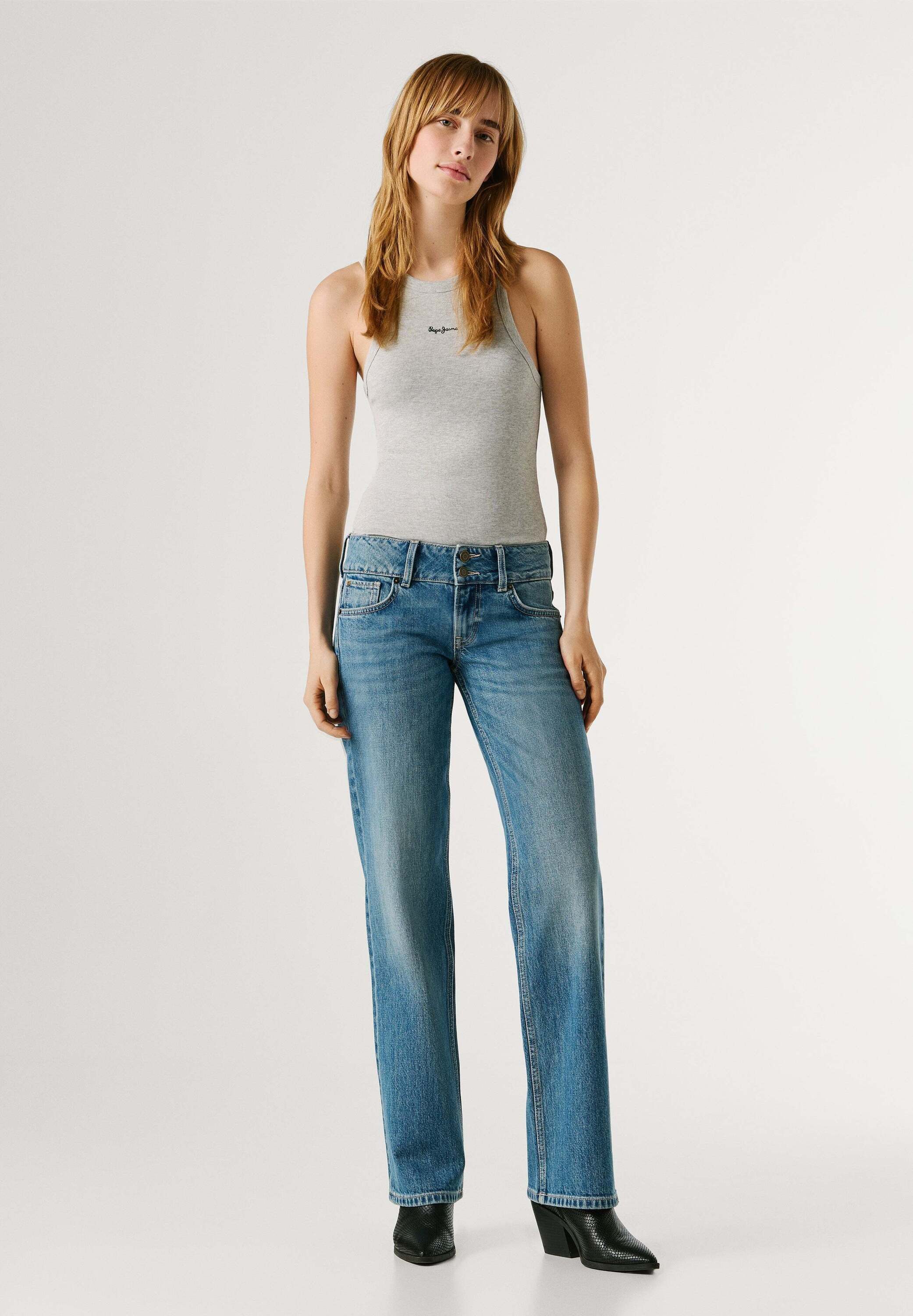 Pepe Jeans Straight-Jeans straight leg jeans STRAIGHT JEANS LW VENUS