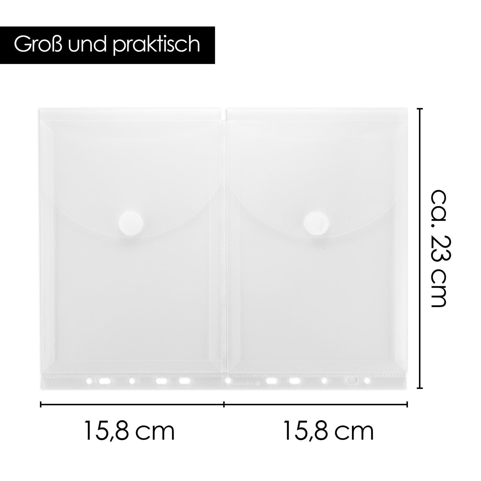 OfficeTree Dokumententasche OfficeTree Dokumententasche A4 zu A5 10 Stück i günstig online kaufen