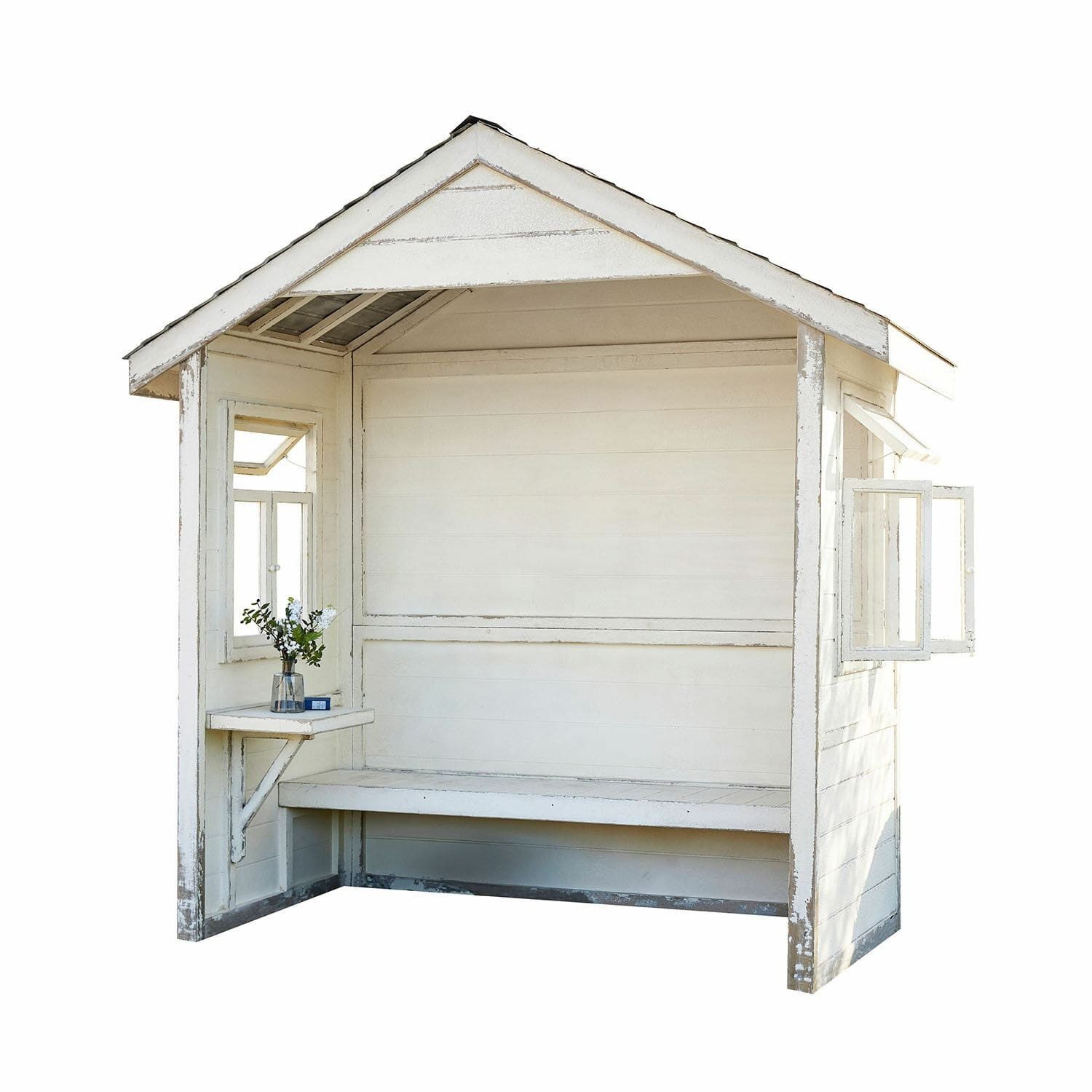 Mirabeau Pavillon Gartenhaus Matoury antikweiß