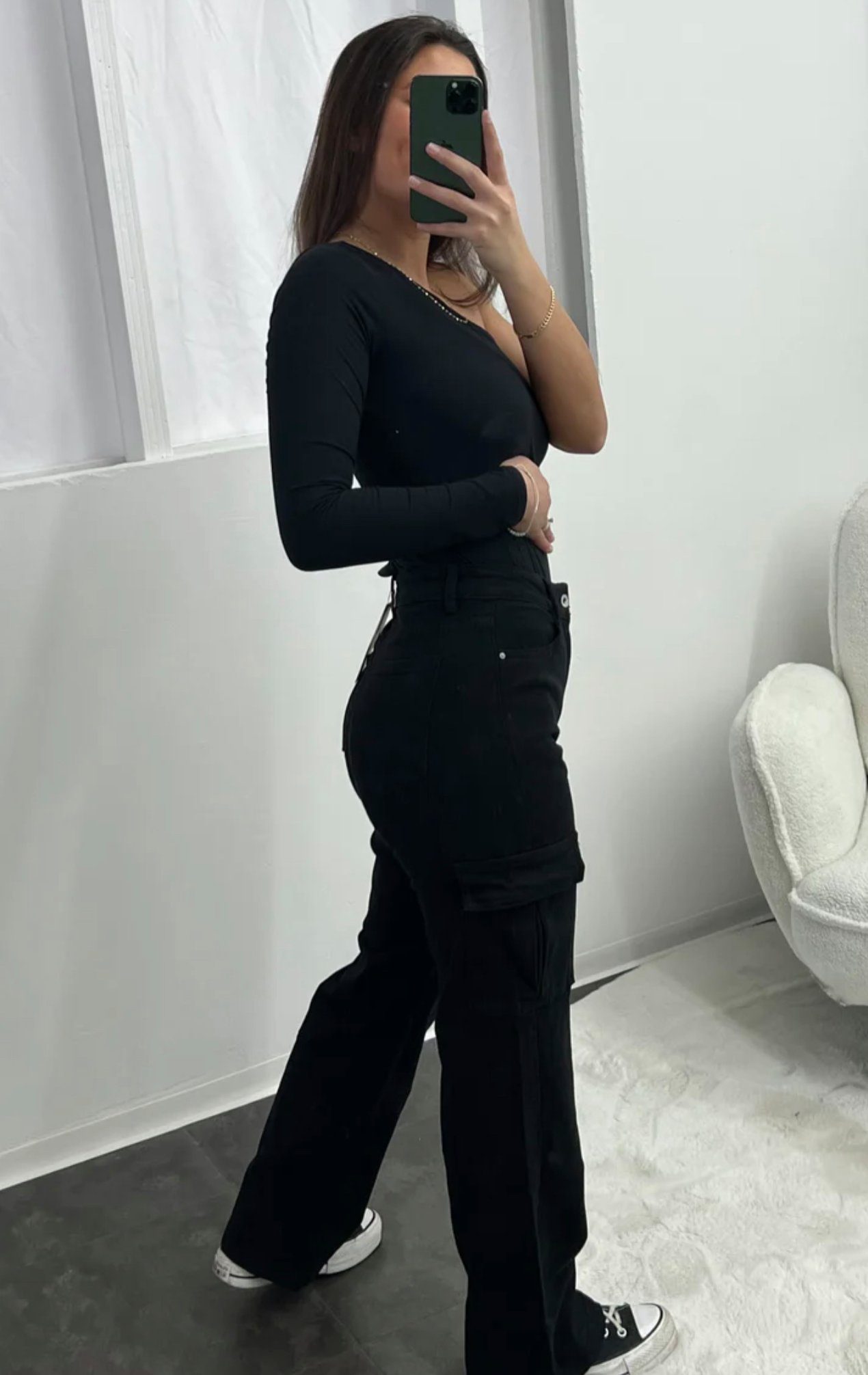 HELLO MISS Cargojeans Trending Cargohose mit breite Beine, Wide Leg Cargo J günstig online kaufen