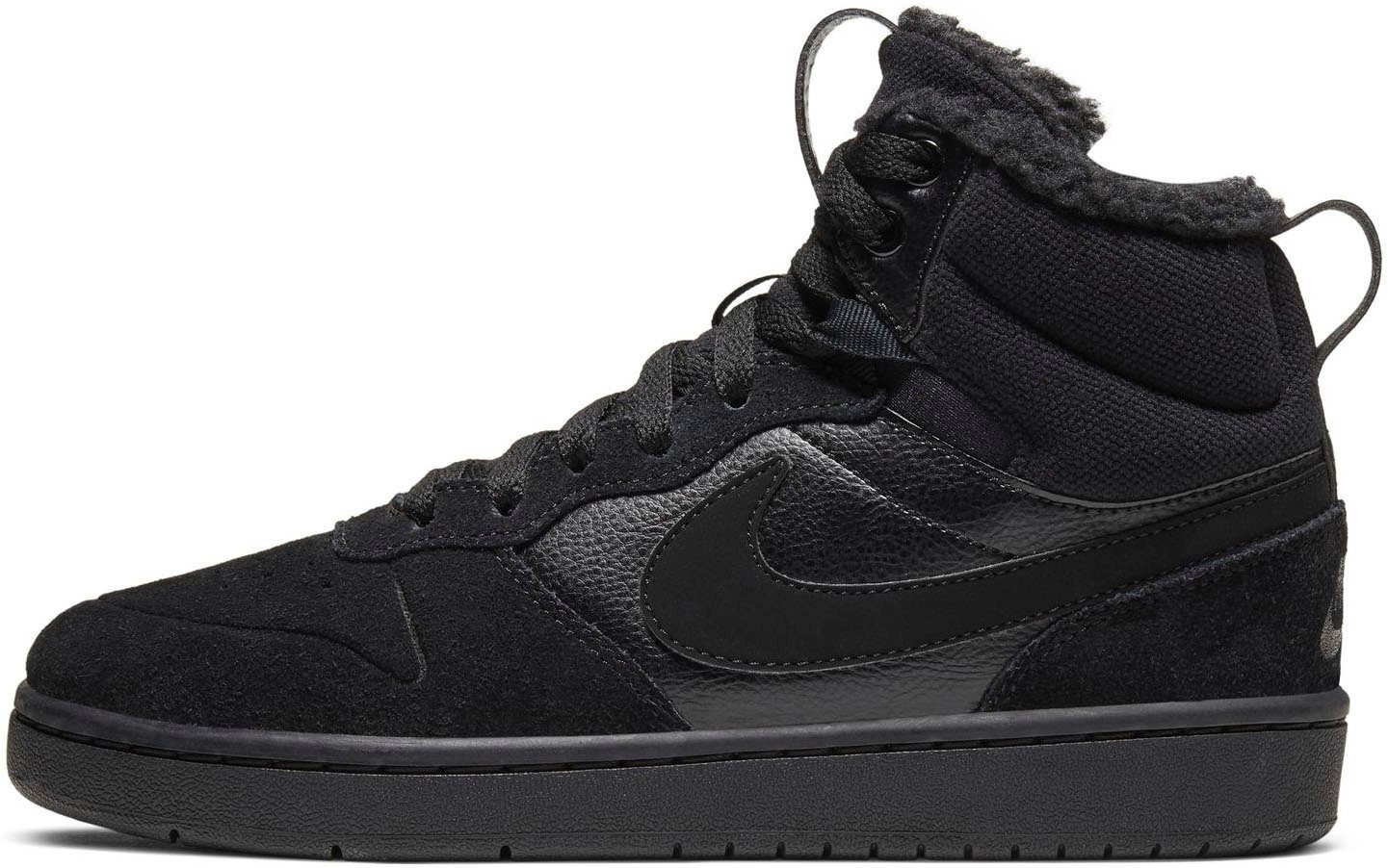 Nike Sportswear COURT BOROUGH MID 2 S (GS) Sneaker Design auf den Spuren des Air Force 1, für Kinder & Jugendliche