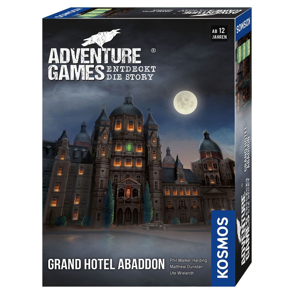 KOSMOS Verlag Spiel Escape Spiel Grand Hotel Abaddon