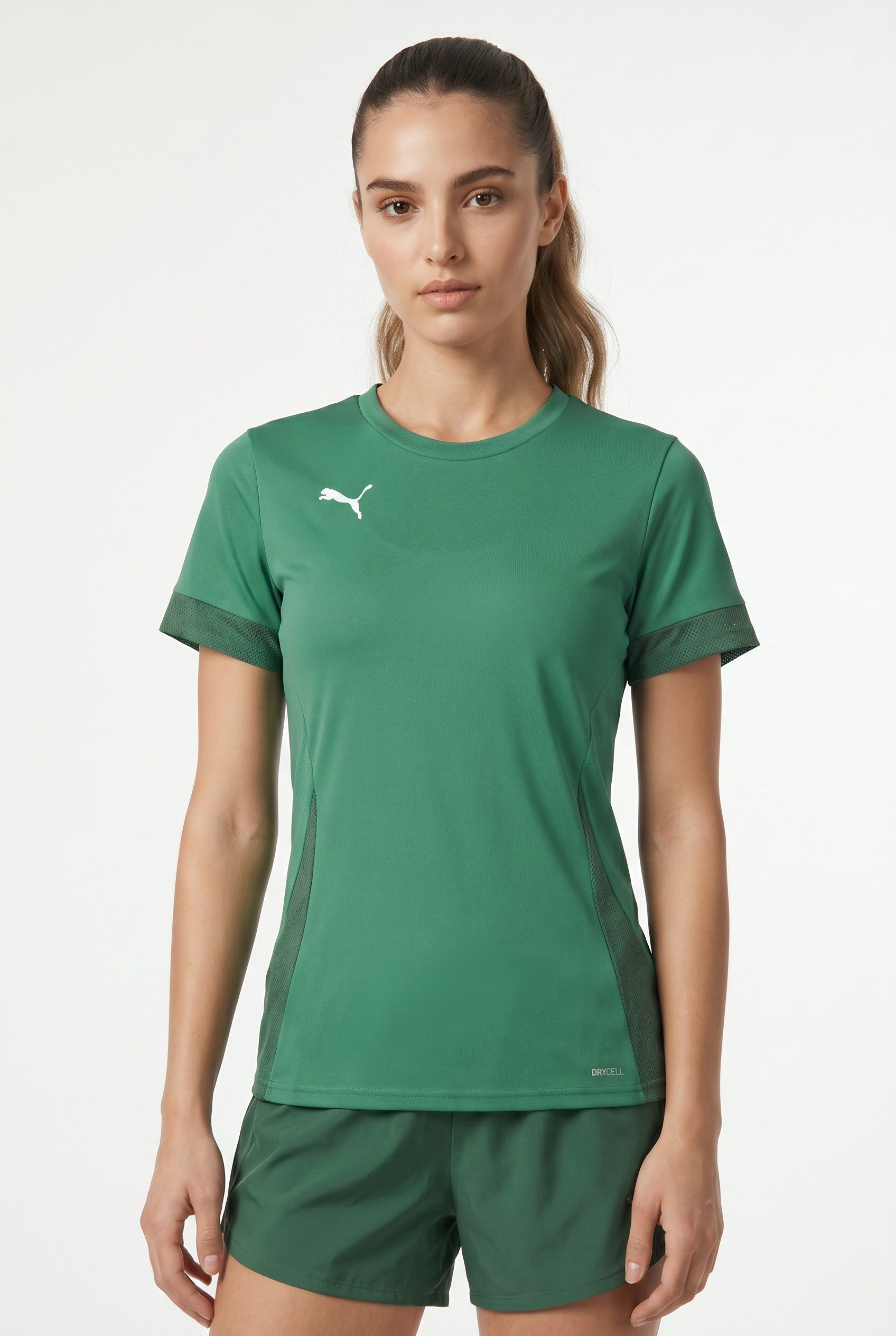 PUMA Fußballtrikot TEAMGOAL MATCHDAY JERSEY WMNS sportlicher Stil, für Fußball, Kurzarmdesign, Rundhalsausschnitt