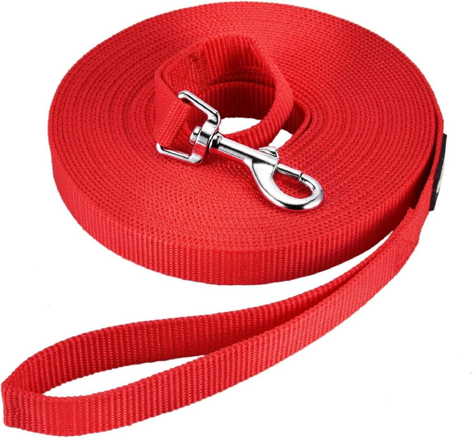 Hunde-Halsband HAPPY HACHI Schleppleine Nylon Hundeleine Training Große Kleine Hunde