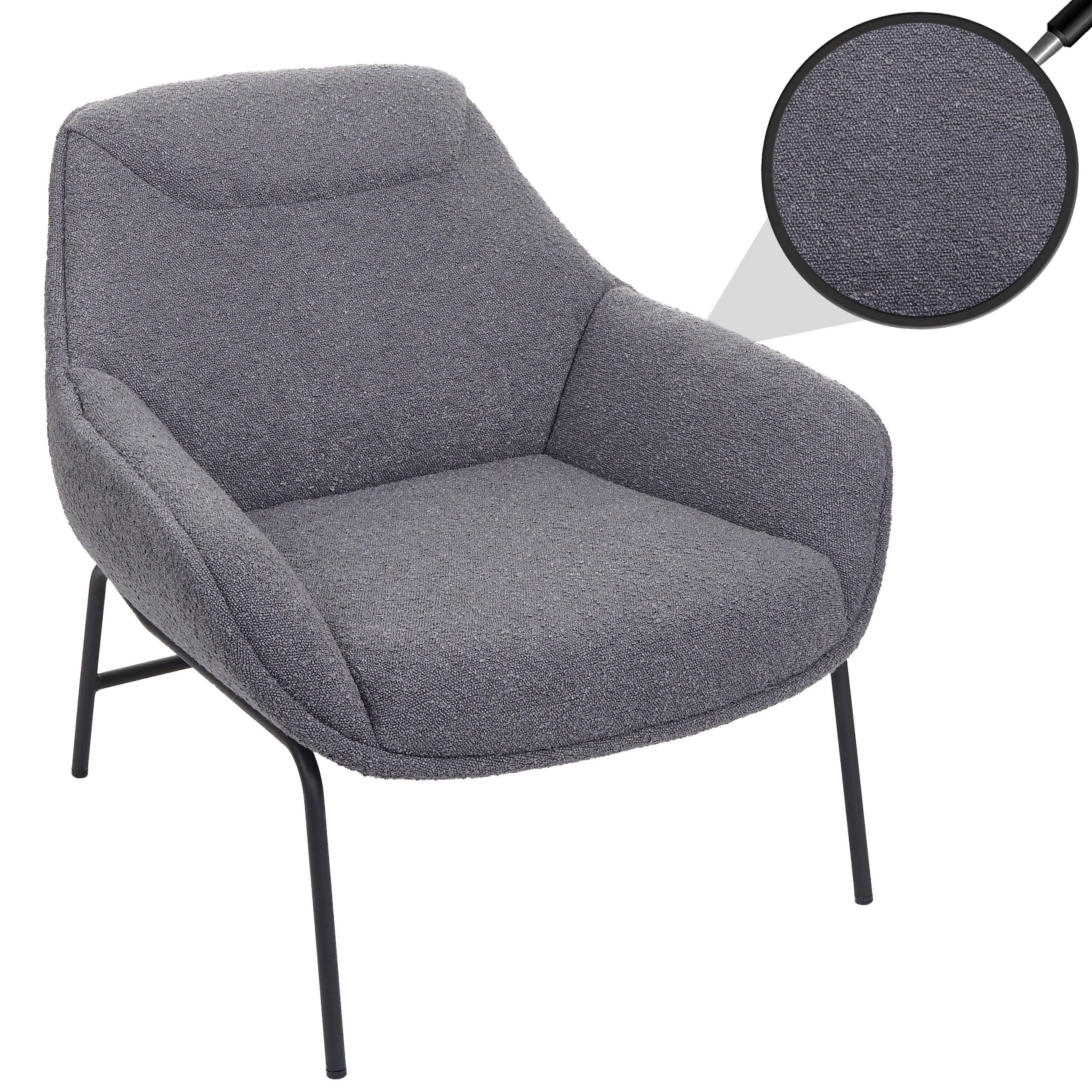 MCW Loungesessel MCW-J77, Bouclé