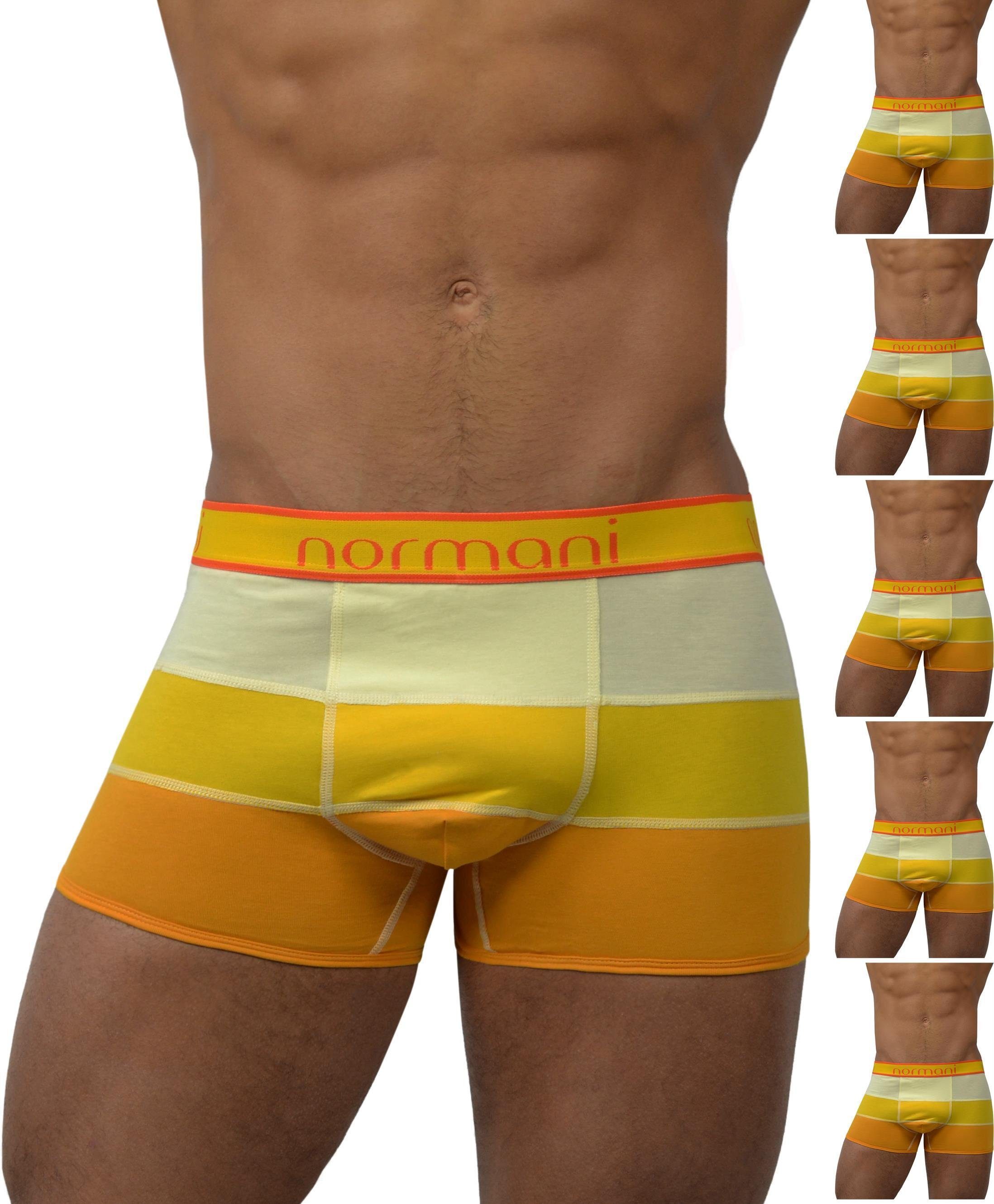 Retro Boxer 6 Stück Retro Boxershorts aus Baumwolle