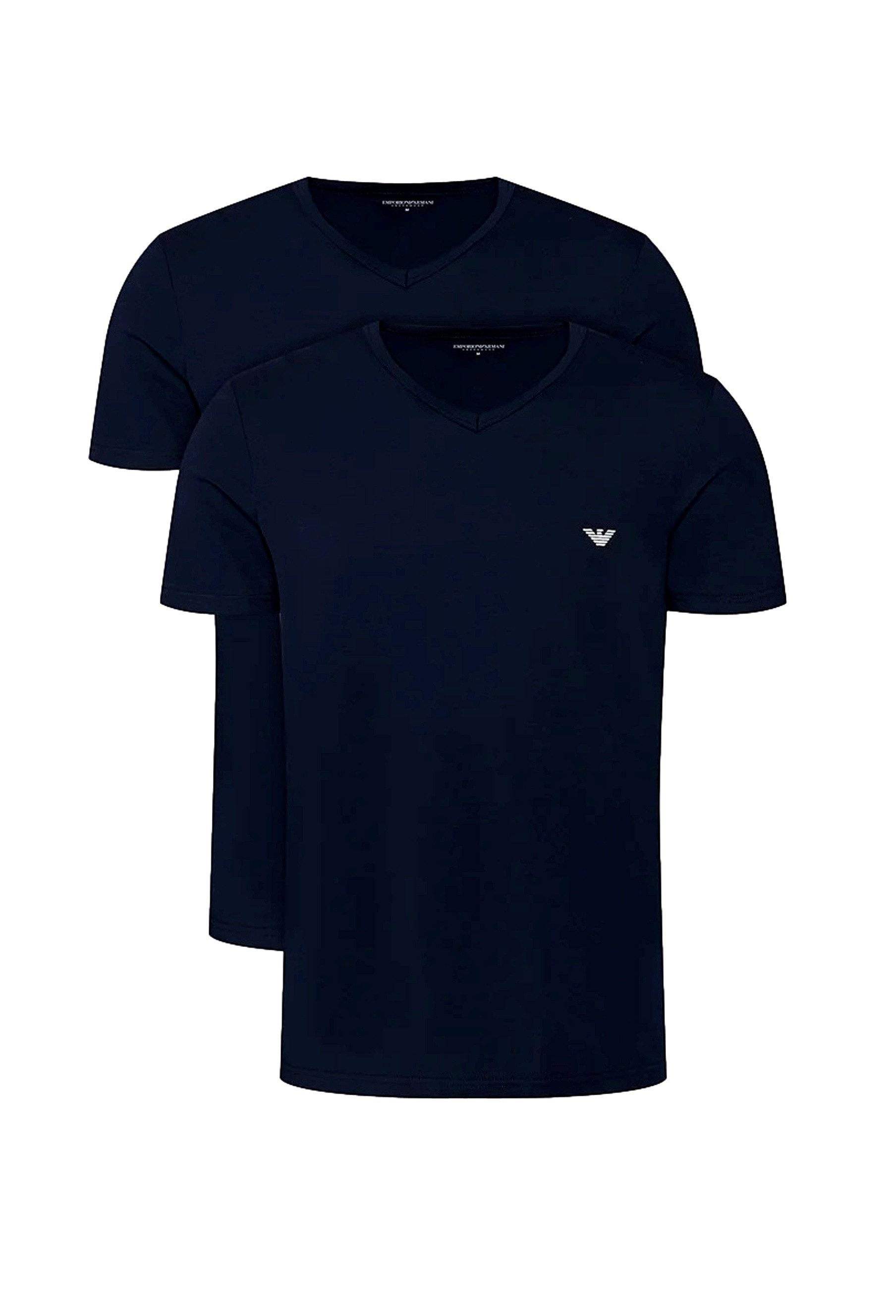 Emporio Armani T-Shirt T-Shirt 2-PACK V-NECK (2-tlg., 2) günstig online kaufen