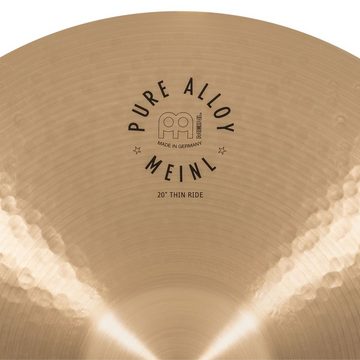 Meinl Percussion Becken, PA20TR Pure Alloy Thin Ride 20" - Ride Cymbal
