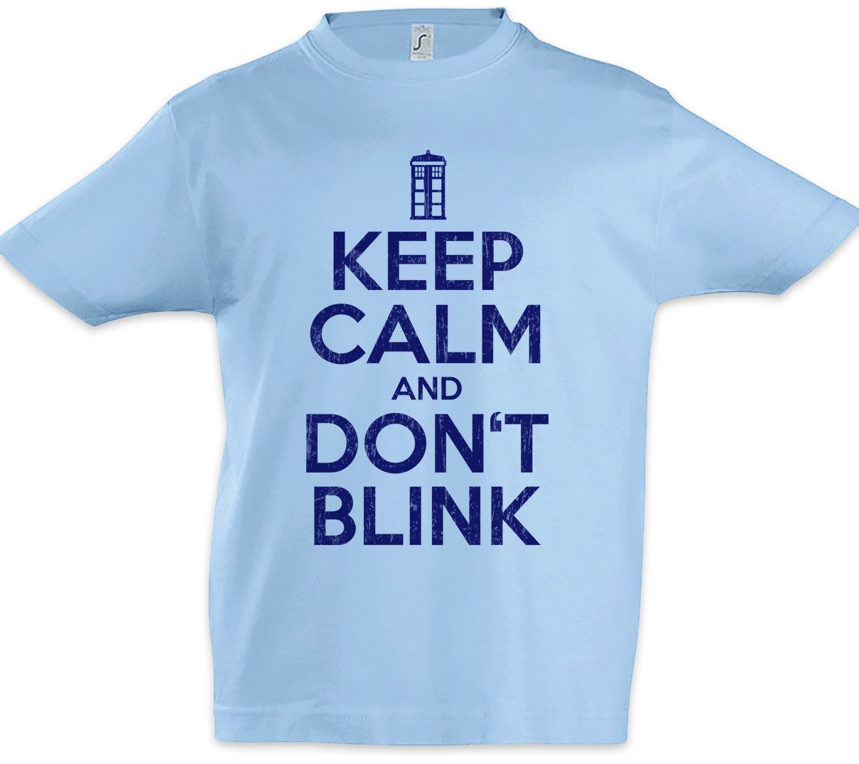 Print-Shirt Keep Calm And Don't Blink Kinder T-Shirt Who Graham Dr Yasmin Ryan Doc