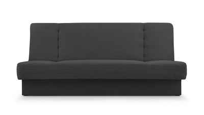 MOEBLO Schlafsofa CYPRUS NEW, Sofa Kippsofa Klappsofa Clic-Clack Couch für Wohnzimmer Federkern Sofagarnitur Polstersofa Cordstoff, mit Schlaffunktion und Bettkasten, - (BxHxT): 192x85x92cm