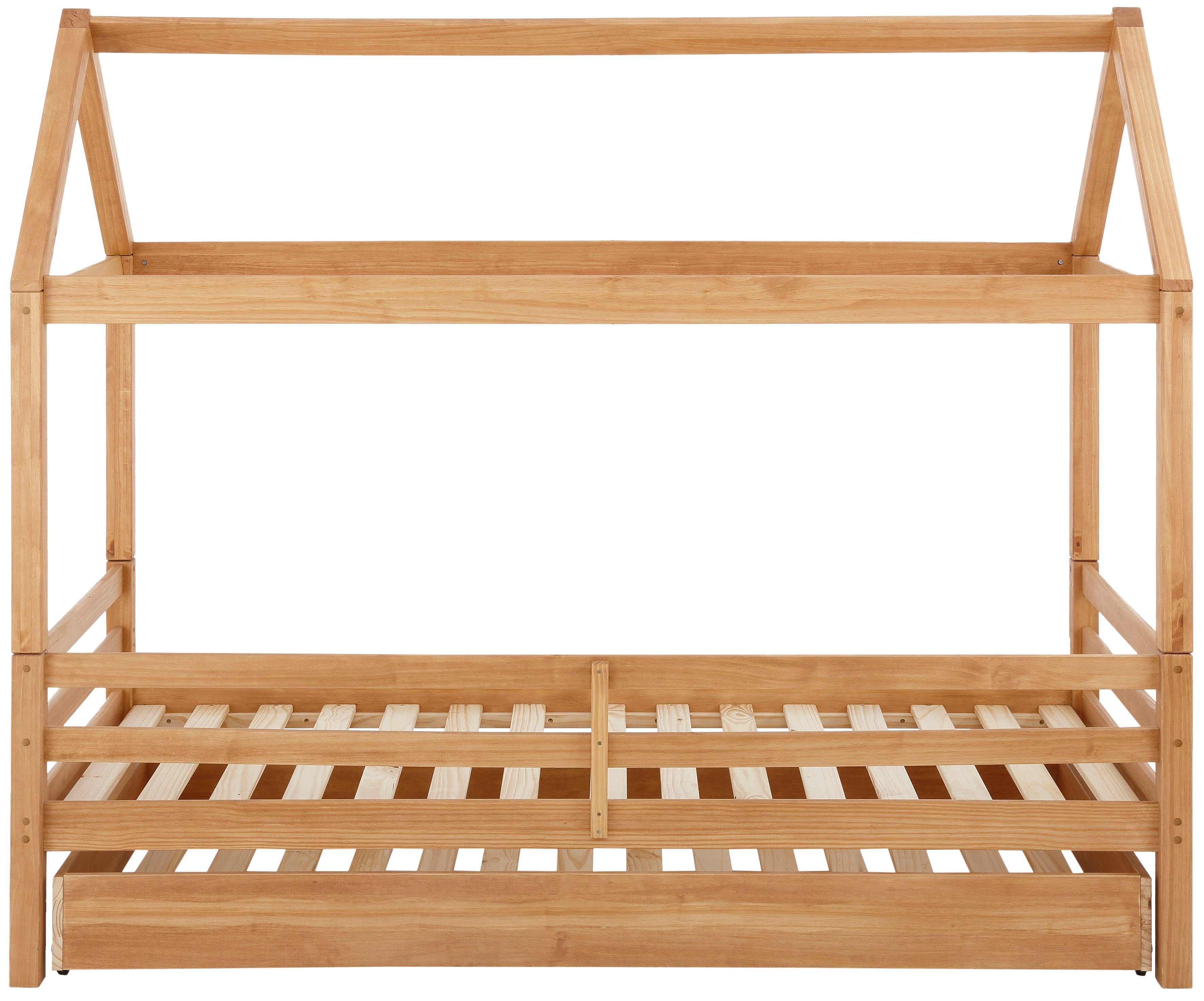 Lüttenhütt Kinderbett Alpi, inklusive Bettschubkasten und Lattenrost, Liege günstig online kaufen