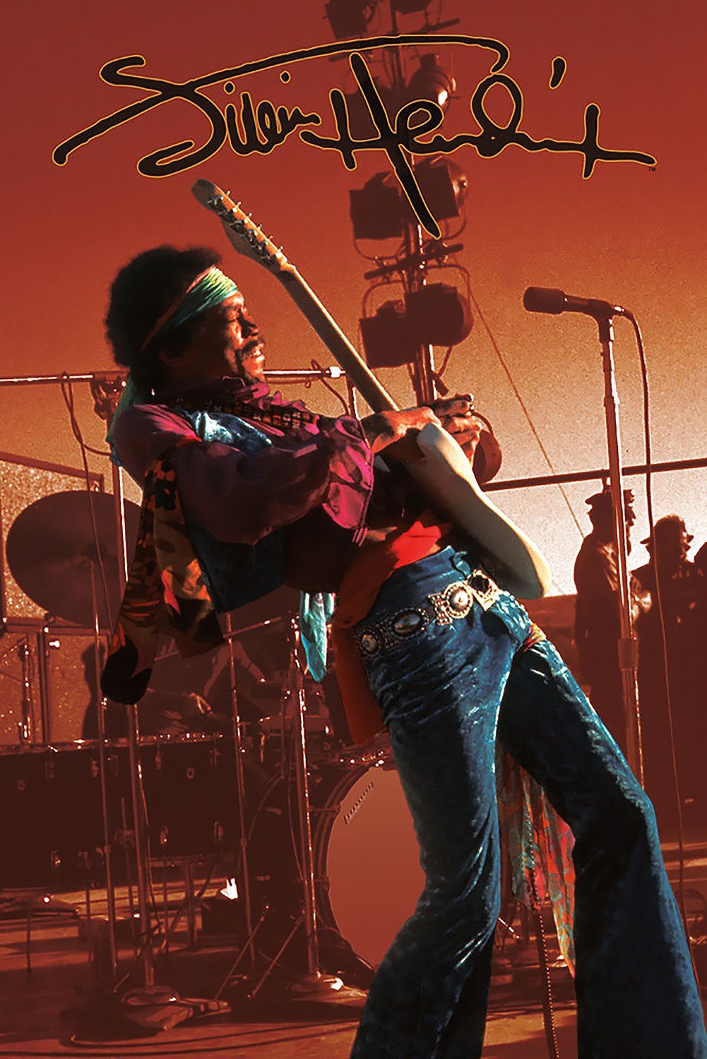 Close Up Poster Jimi Hendrix Poster Live 61 x 91,5 cm