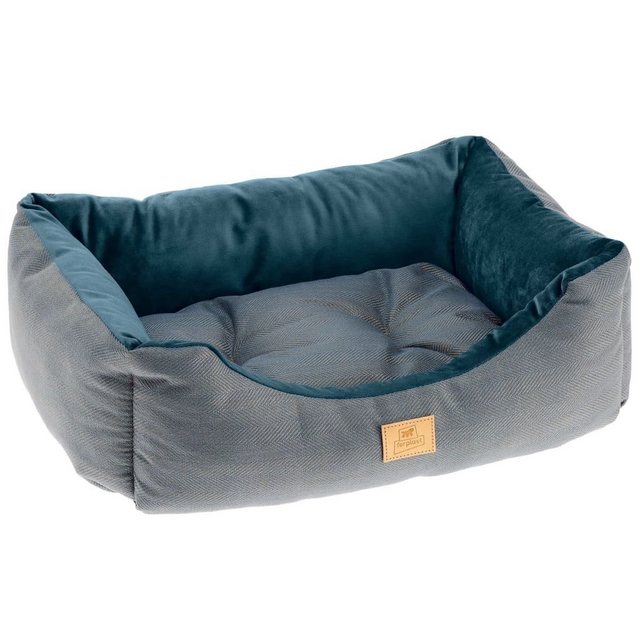 Ferplast Hundematratze Hunde- und Katzenbett Chester 80 Blau