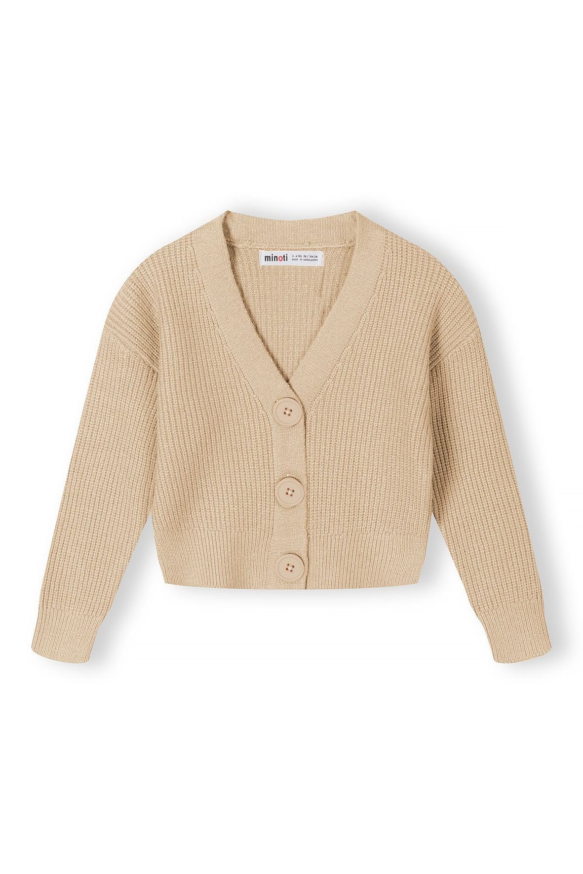 MINOTI Cardigan mit Knopfleiste (12m-14y) Weiß