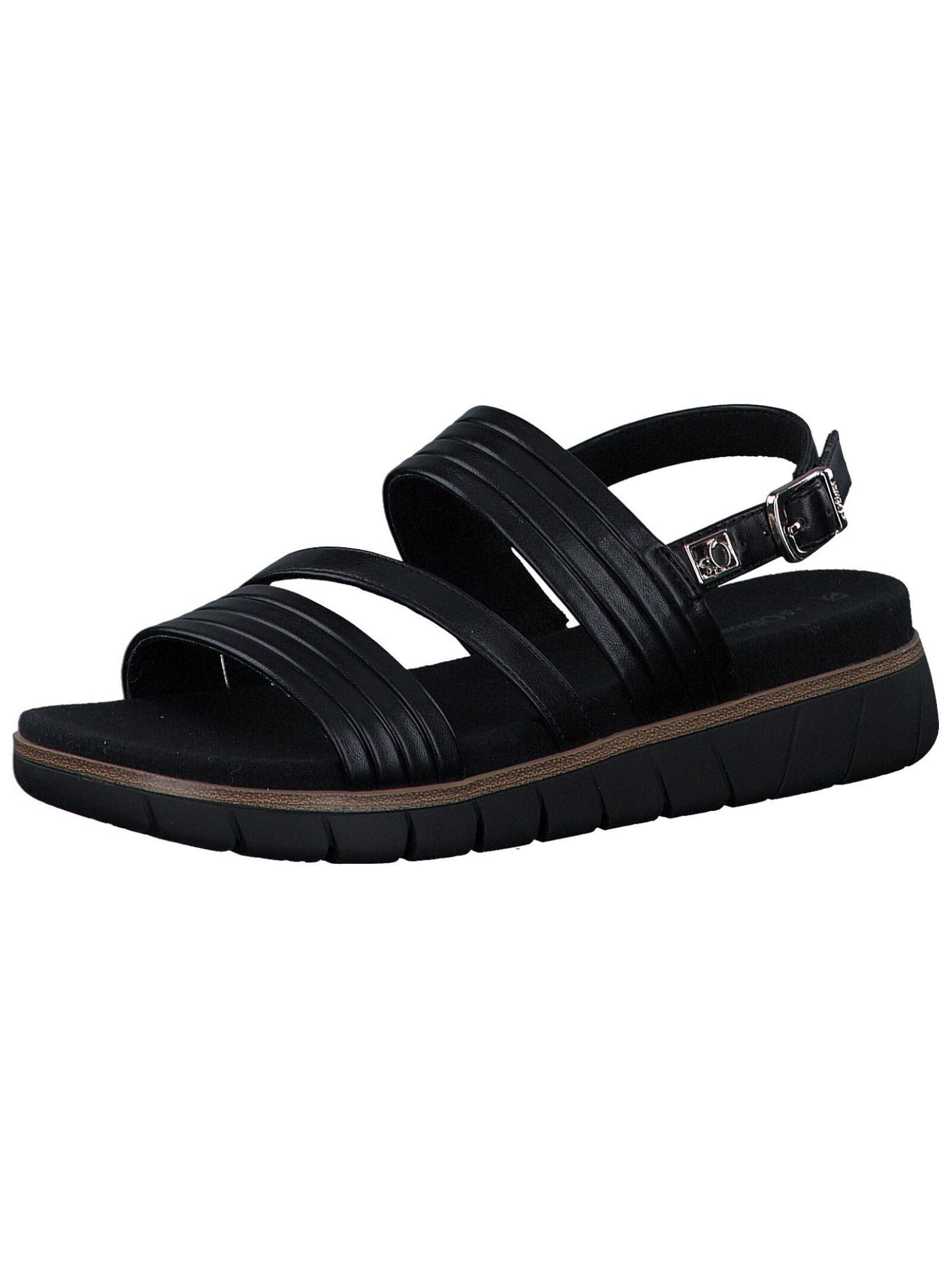 s.Oliver Sandalen Lederimitat Riemchensandalette günstig online kaufen