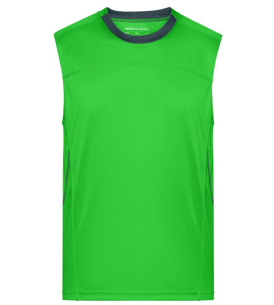 James & Nicholson Lauftop Doppelpack Sportliches Herren Lauf Top aus Funktionspolyester JN470 (Doppelpack, 2er-Pack) Feuchtigkeitsregulierendes Material