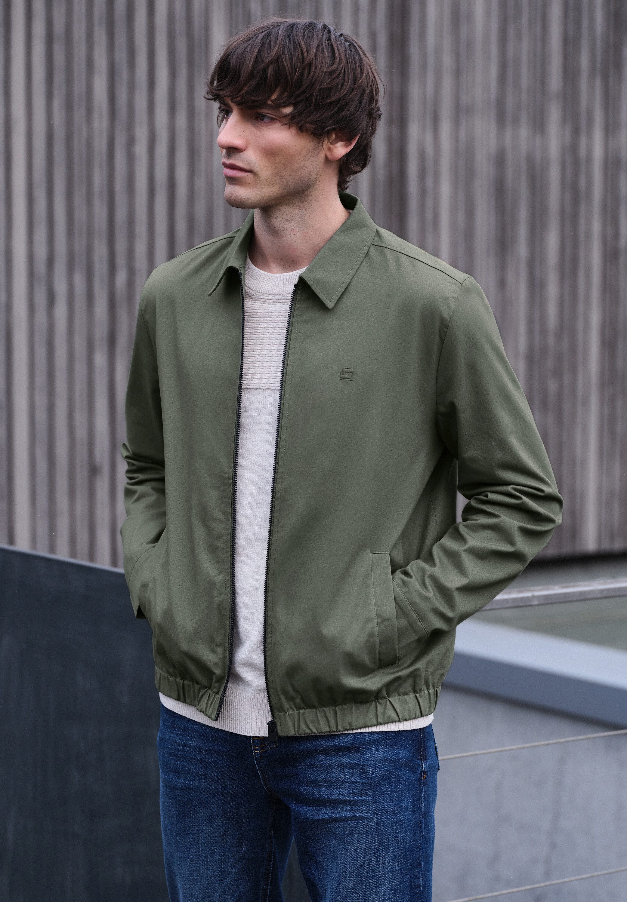 STREET ONE MEN Blouson mit Zipper