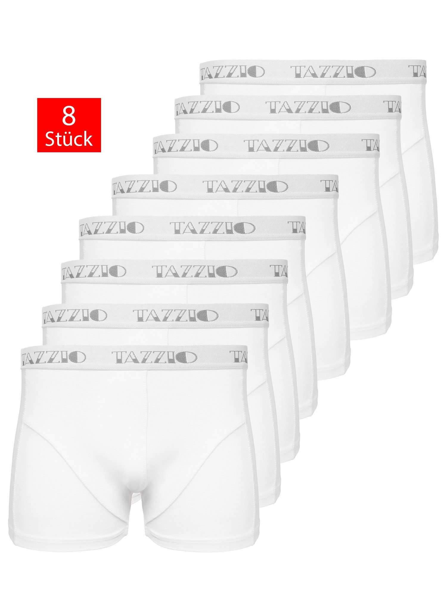 Tazzio Boxershorts 8er SET (Packung, 8-St., 8er-Pack) Unterwäsche Unterhosen Männer Retroshorts