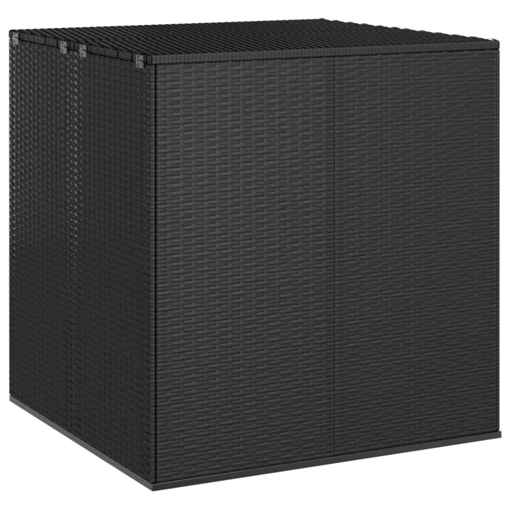 Thumbnail - vidaXL Gartenbox, Garten-Kissenbox PE Rattan 100x97,5x104 cm Schwarz
