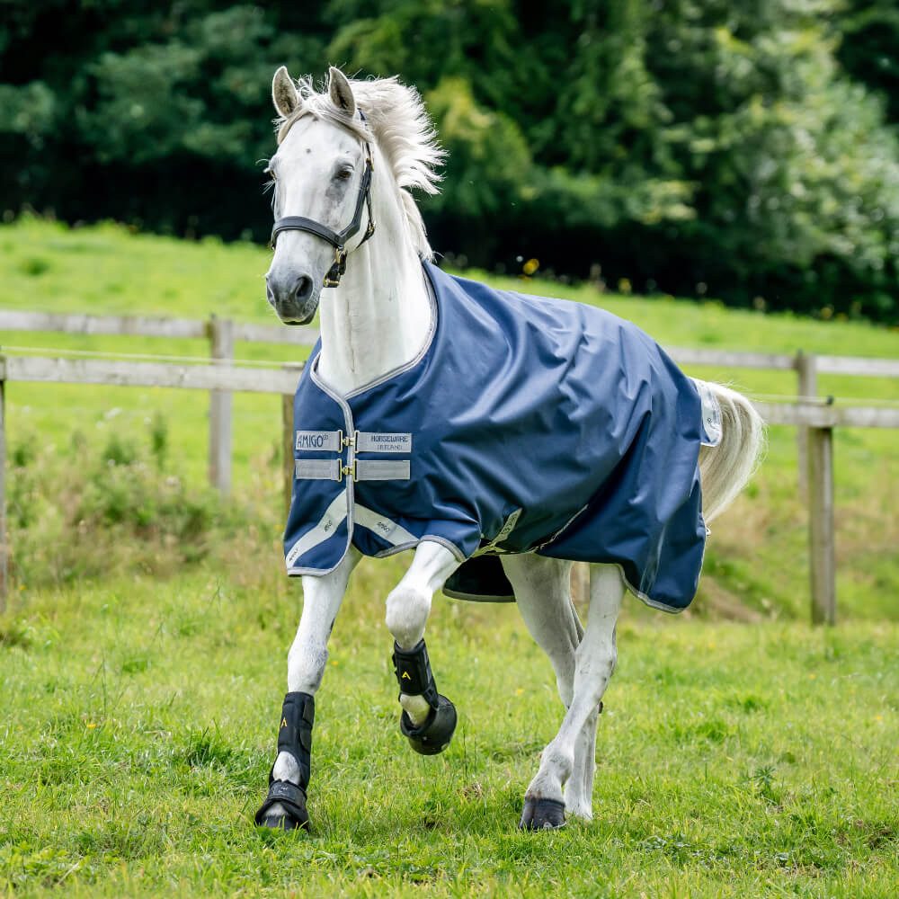 Pferde-Thermodecke Horseware Amigo Bravo 12 Turnout 100g