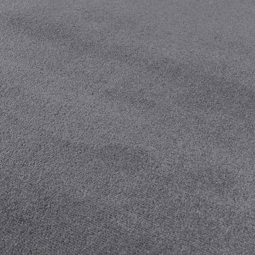 Teppich Uni Teppich Marsala Supersoft-Garn, TaraCarpet, rechteckig, Höhe: 22 mm, anthrazit Wohnzimmer Schlafzimmer Esszimmer Kinderzimmer 060x090