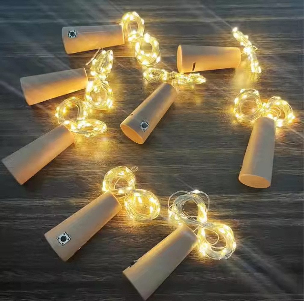 PRECORN LED-Lichterkette Flaschenlicht 6 Stk. – 10 LED Flaschenlichterkette günstig online kaufen