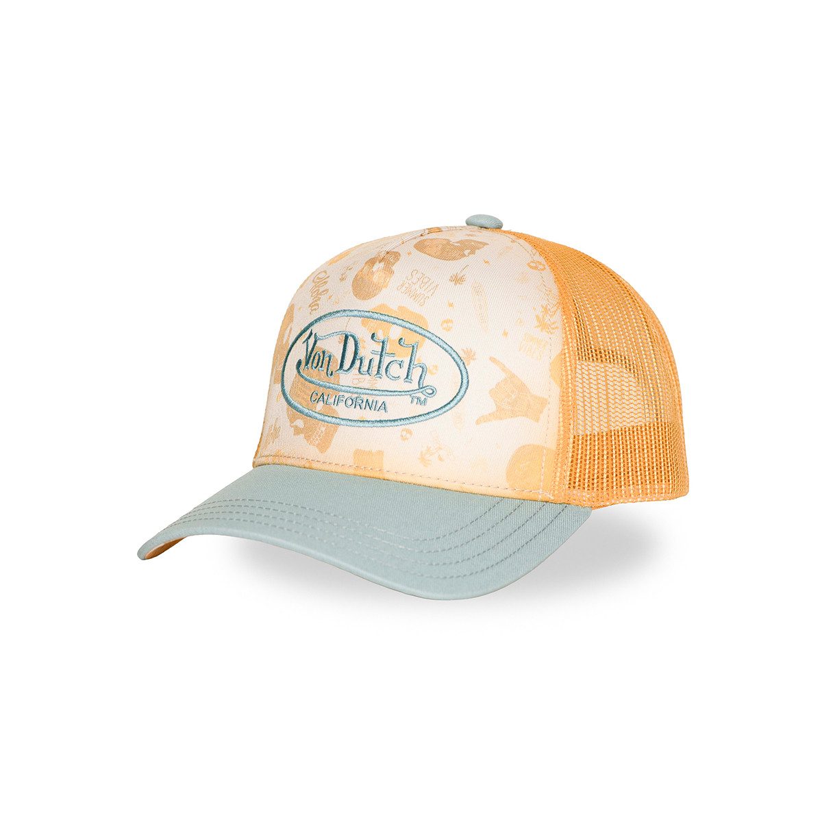 Trucker Cap Allover Logo
