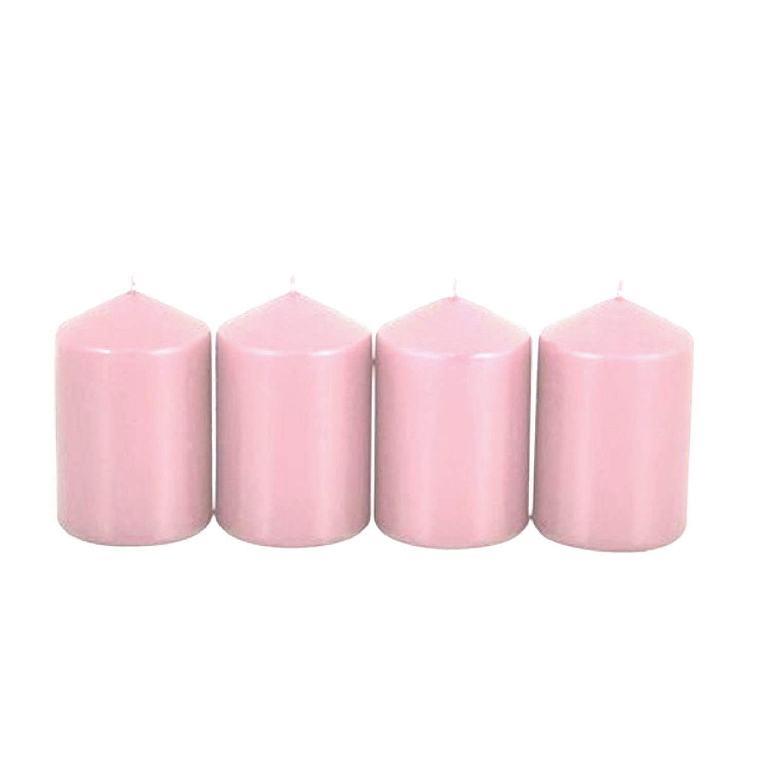 New Home Stumpenkerze Adventskranzkerzen altrosa 4er-Set Weihnachtskerze St günstig online kaufen