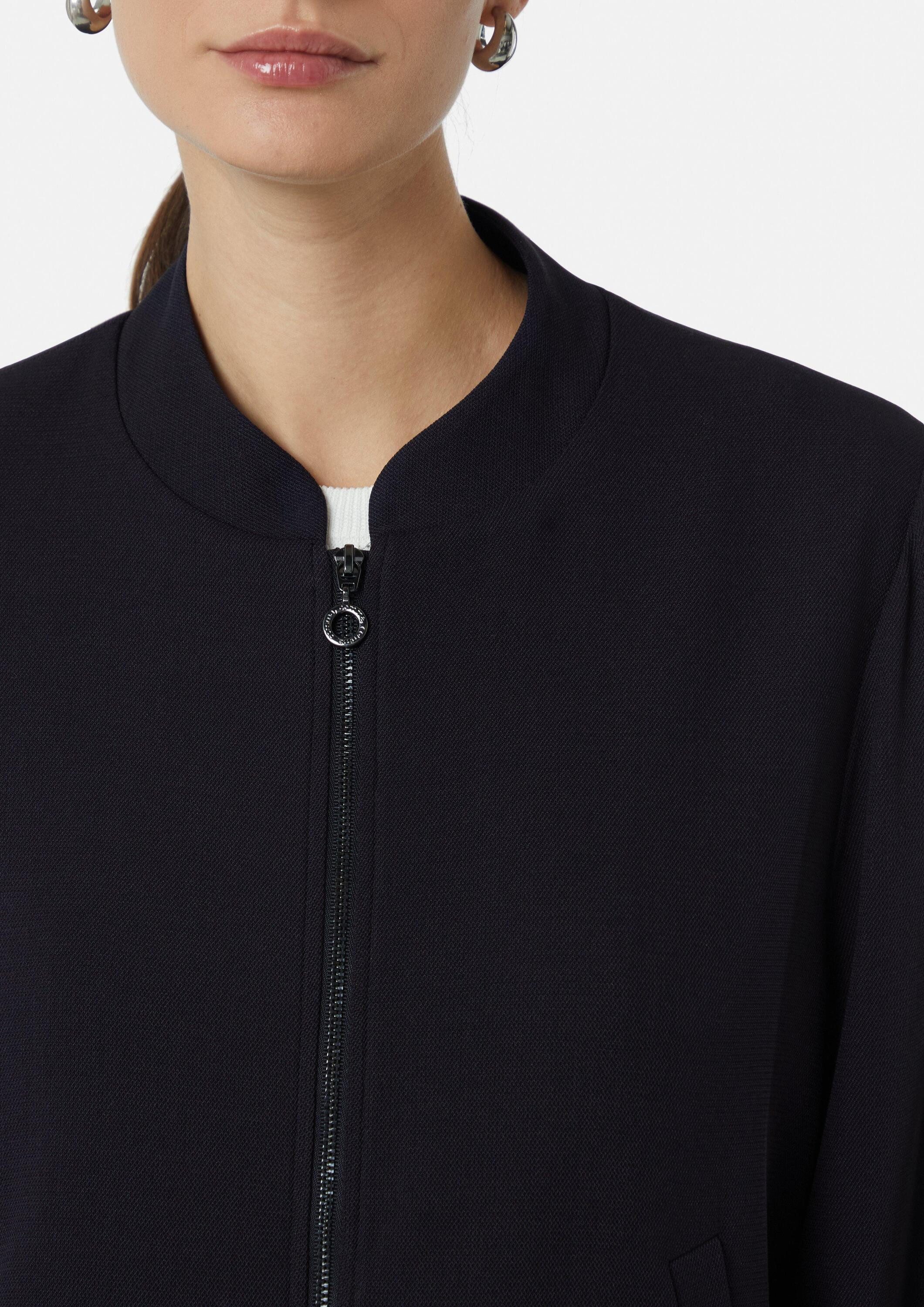 comma Funktionsjacke Indoor-Jacke Blouson mit Raffung