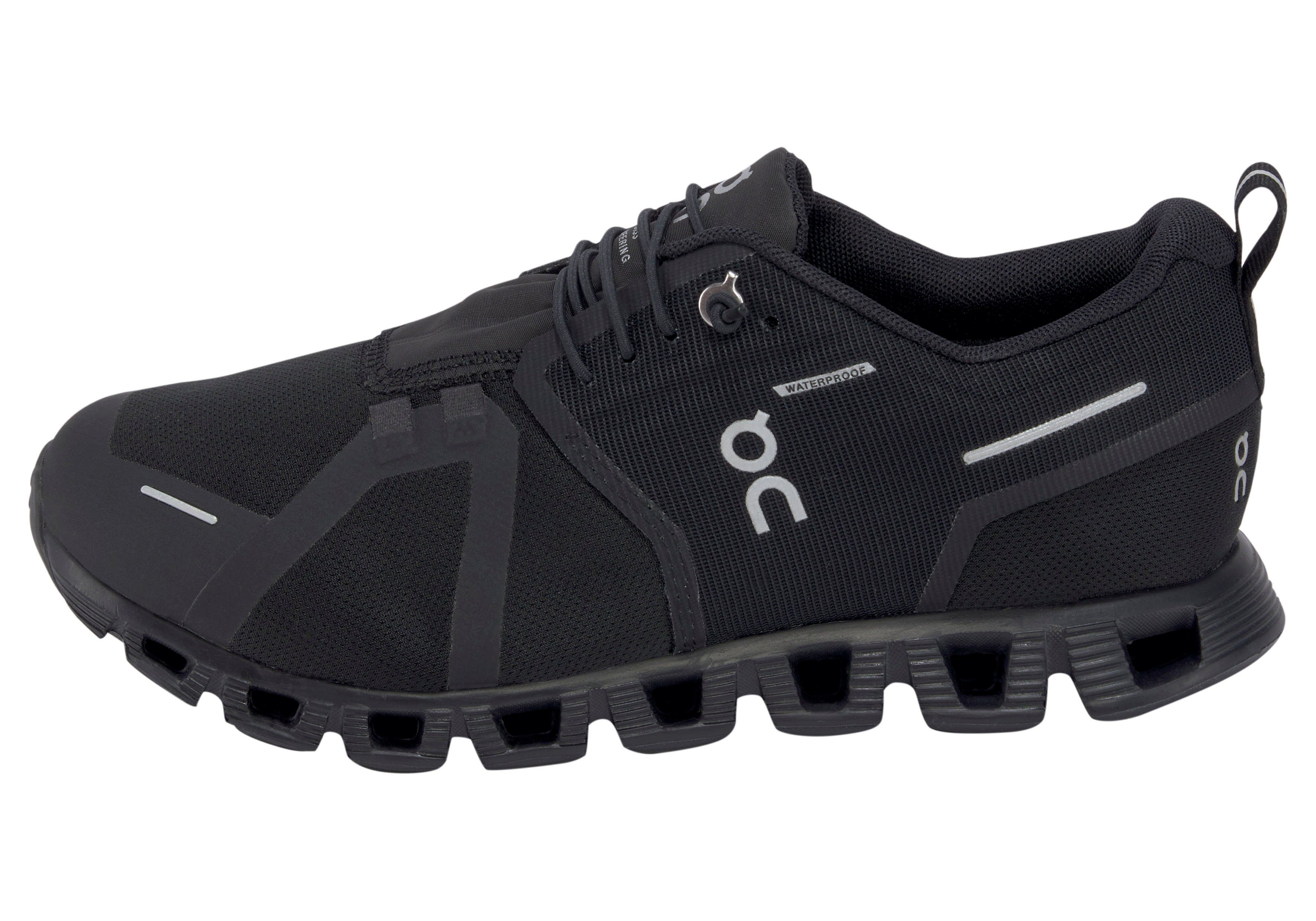 ON Cloud RUNNING wasserdicht Waterproof 5 allblack Laufschuh