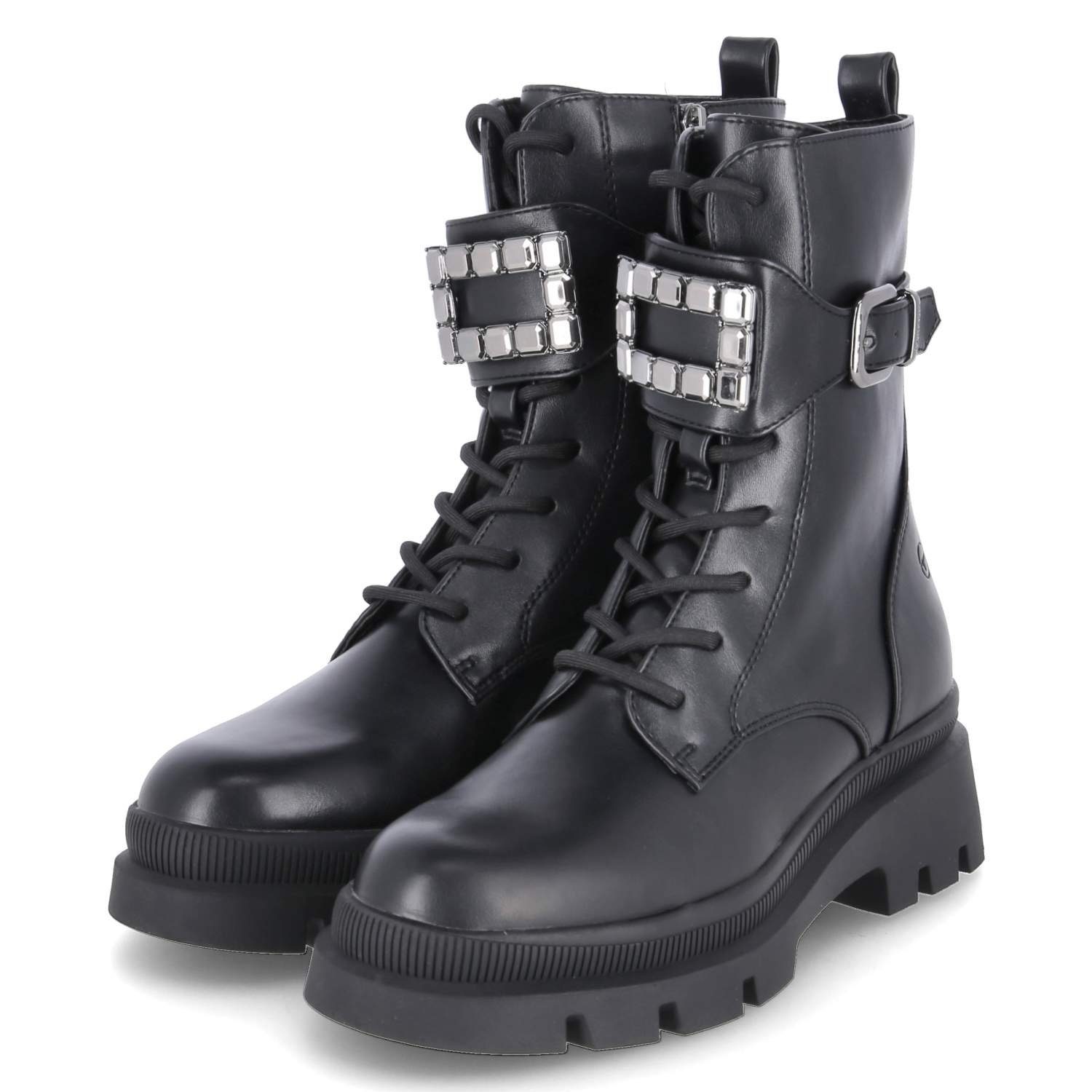 Tamaris Biker Boots Schnürstiefel