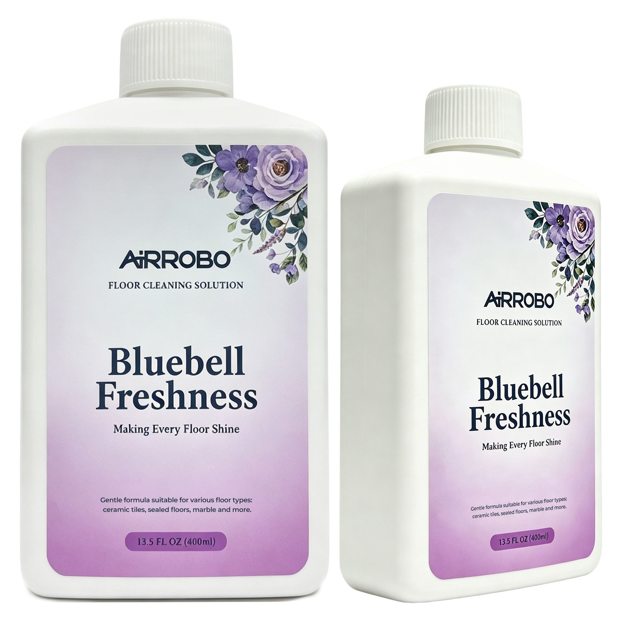 AIRROBO Nass-Trocken-Saugroboter 400ml Bodenreinigungsflüssigkeit Geeignet für M2