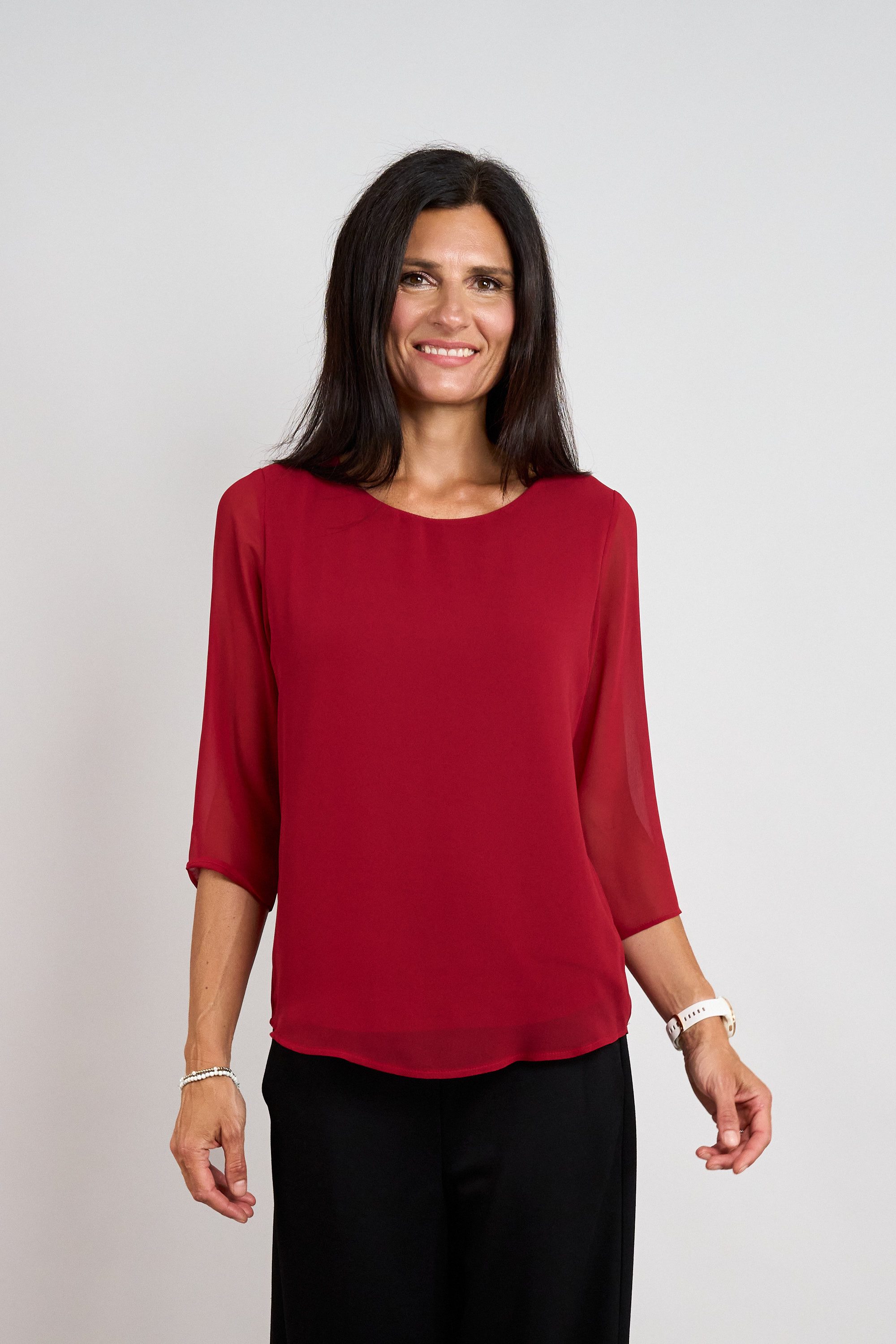Seidel Moden Chiffonbluse MADE IN GERMANY