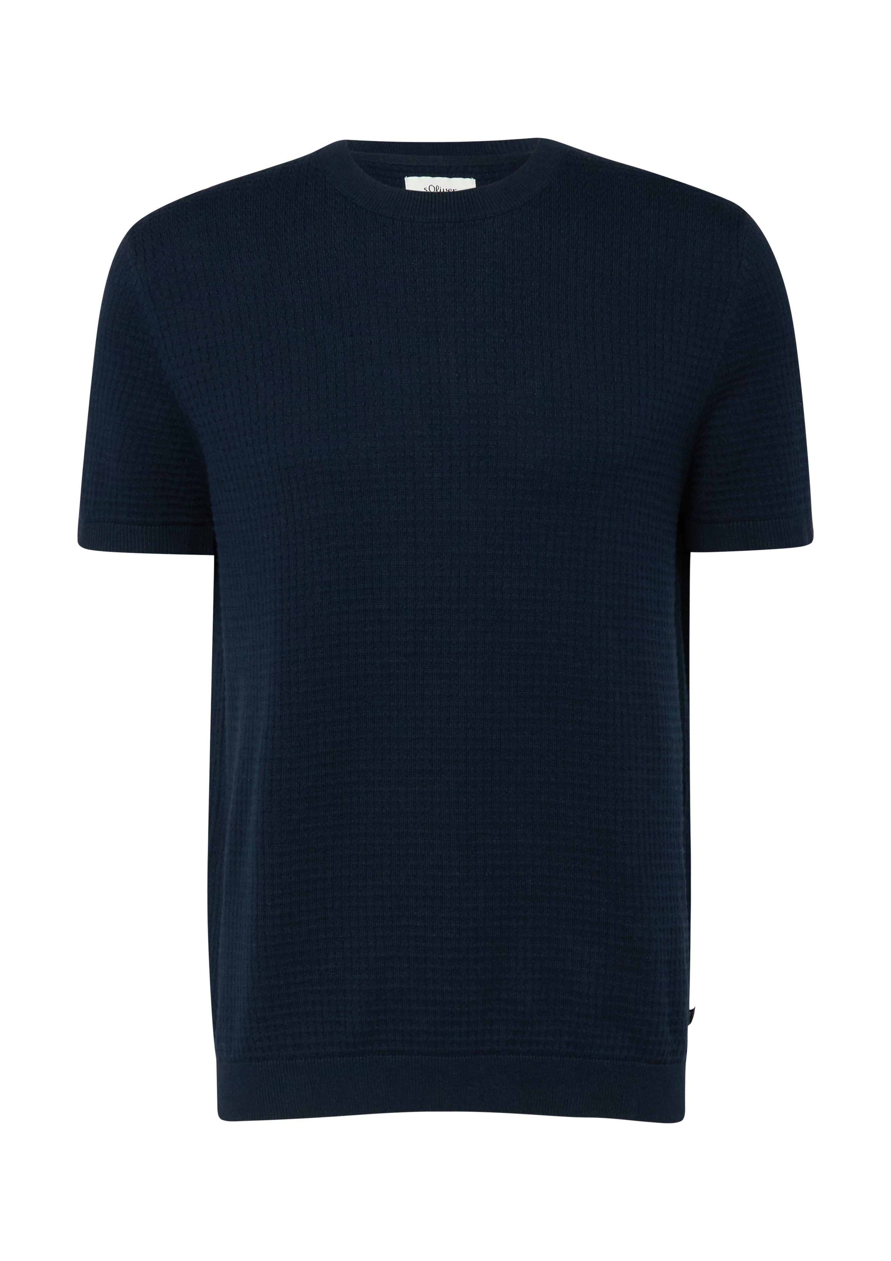 Kurzarmpullover Strickpullover