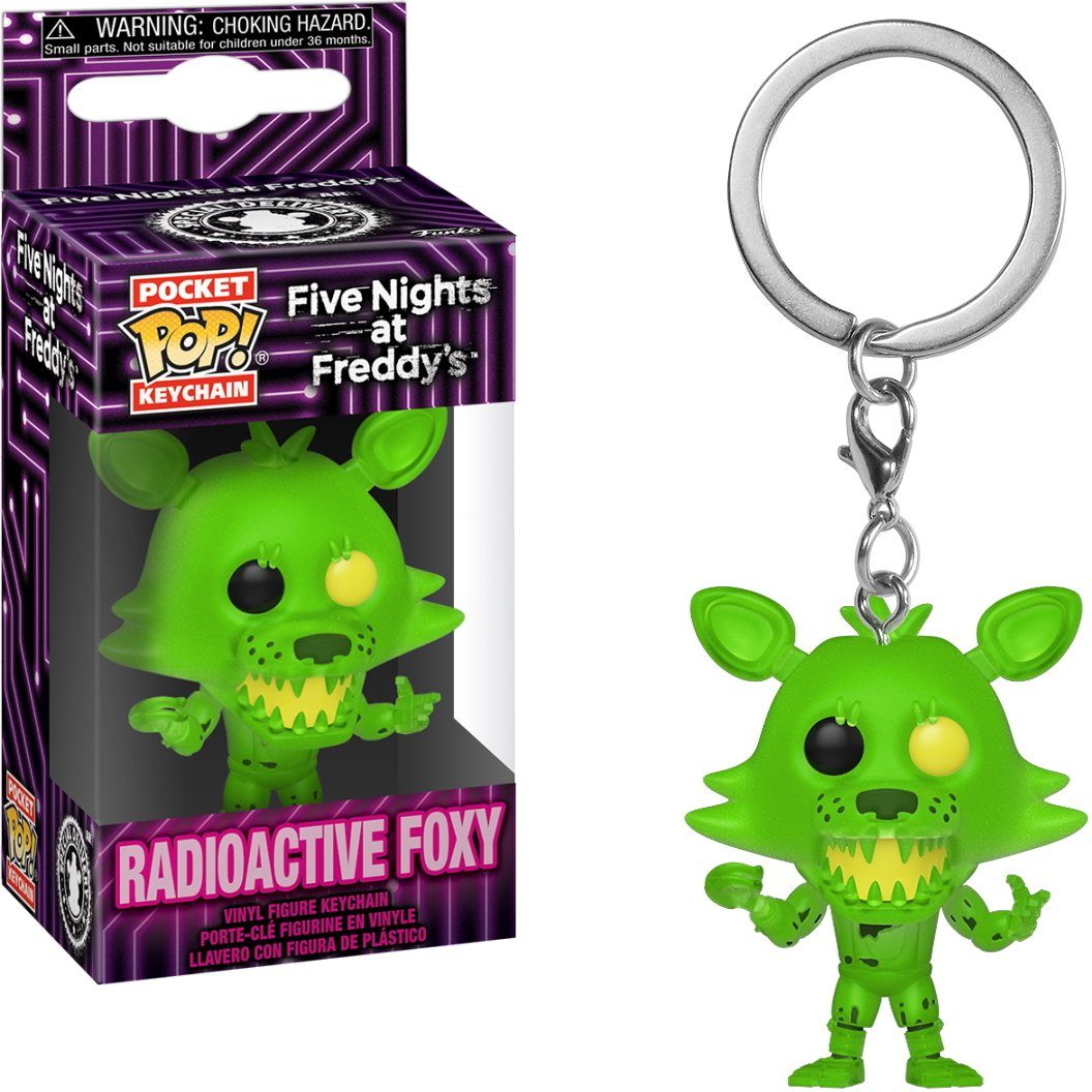 Funko Schlüsselanhänger Five Nights at Freddy's - Radioactive Foxy Pocket