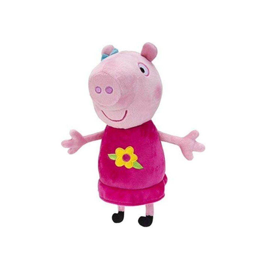 Jazwares Kuscheltier Peppa Wutz Plüschfigur Frühlingszeit (20cm) Peppa