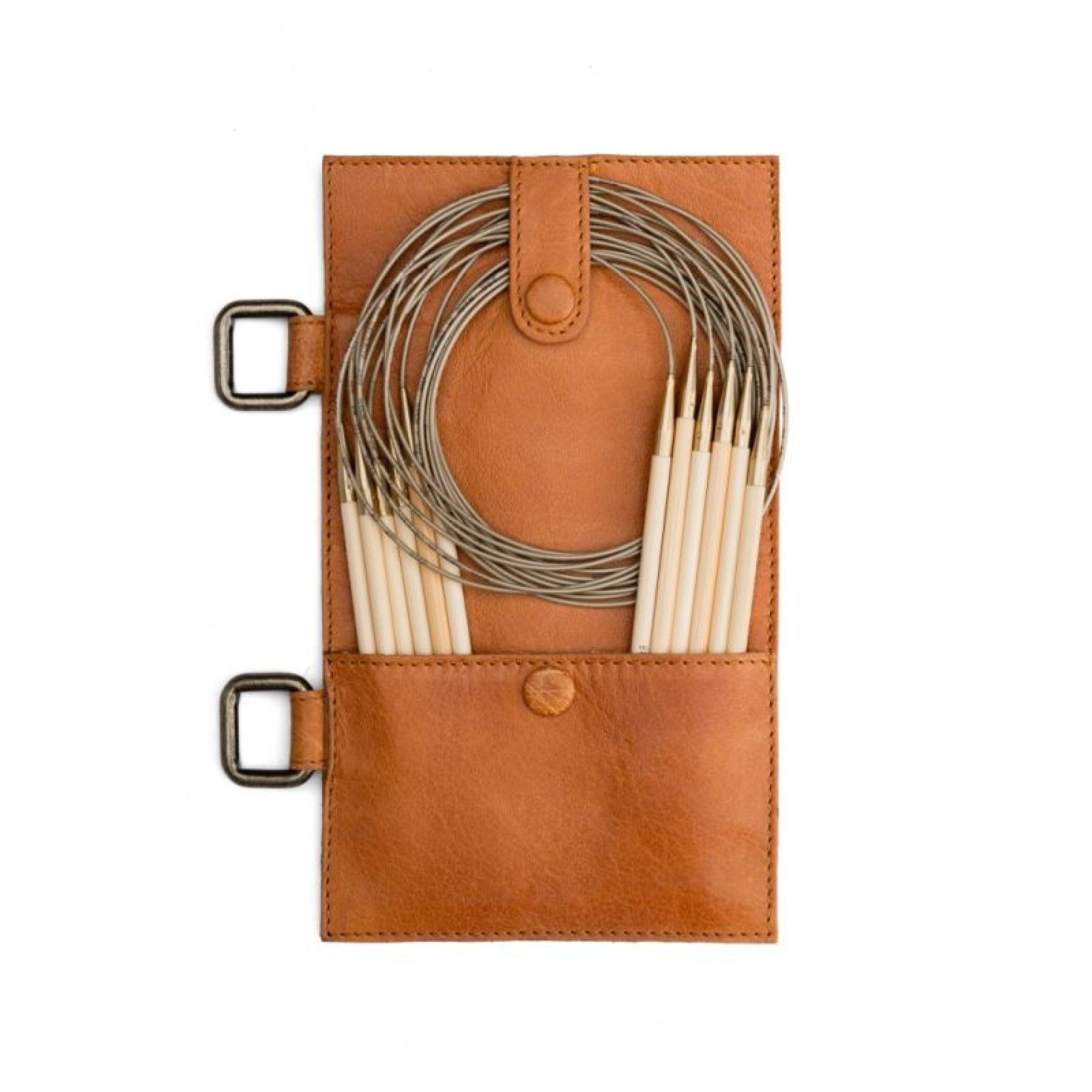 muud Rundstricknadeln Etui Carita A 20,5x12 cm Whisky