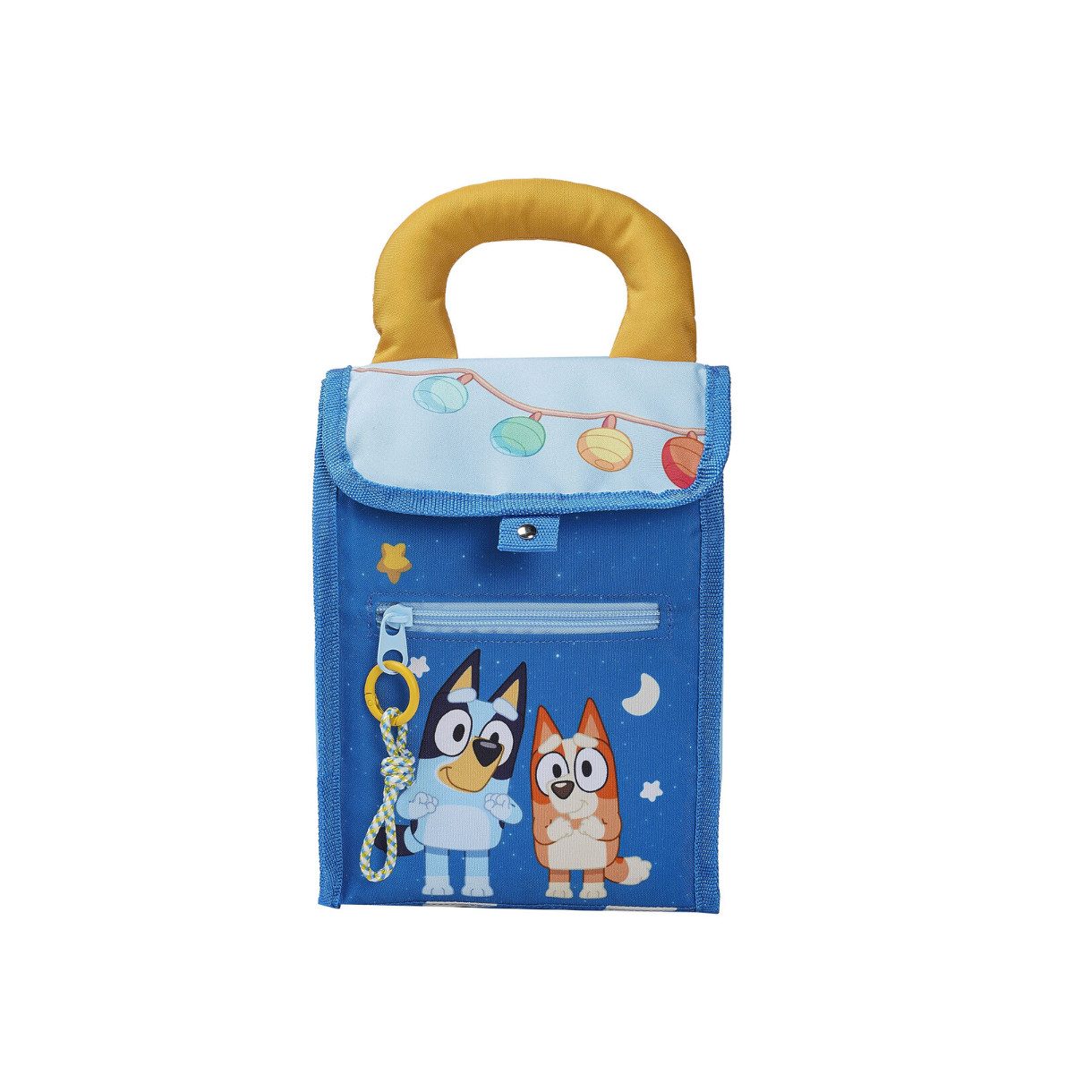 Bluey Lunchbox Kinder Lunchbag isoliert Brotdose Tasche Thermotasche mit Tragegriff