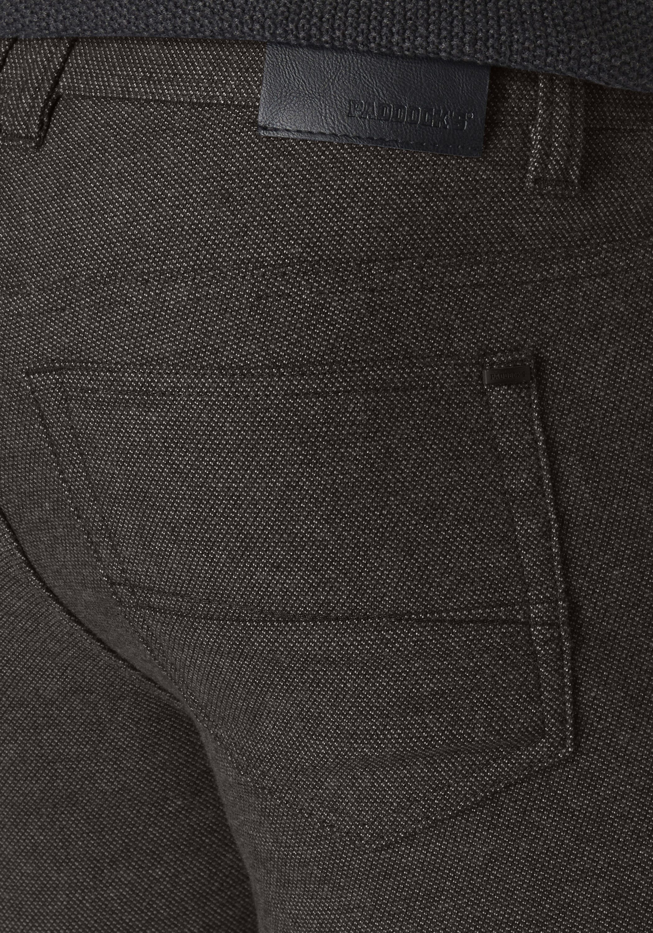 Paddock's Stoffhose PIPE 5-Pocket Stoffhose im Wool Look mit Stretch