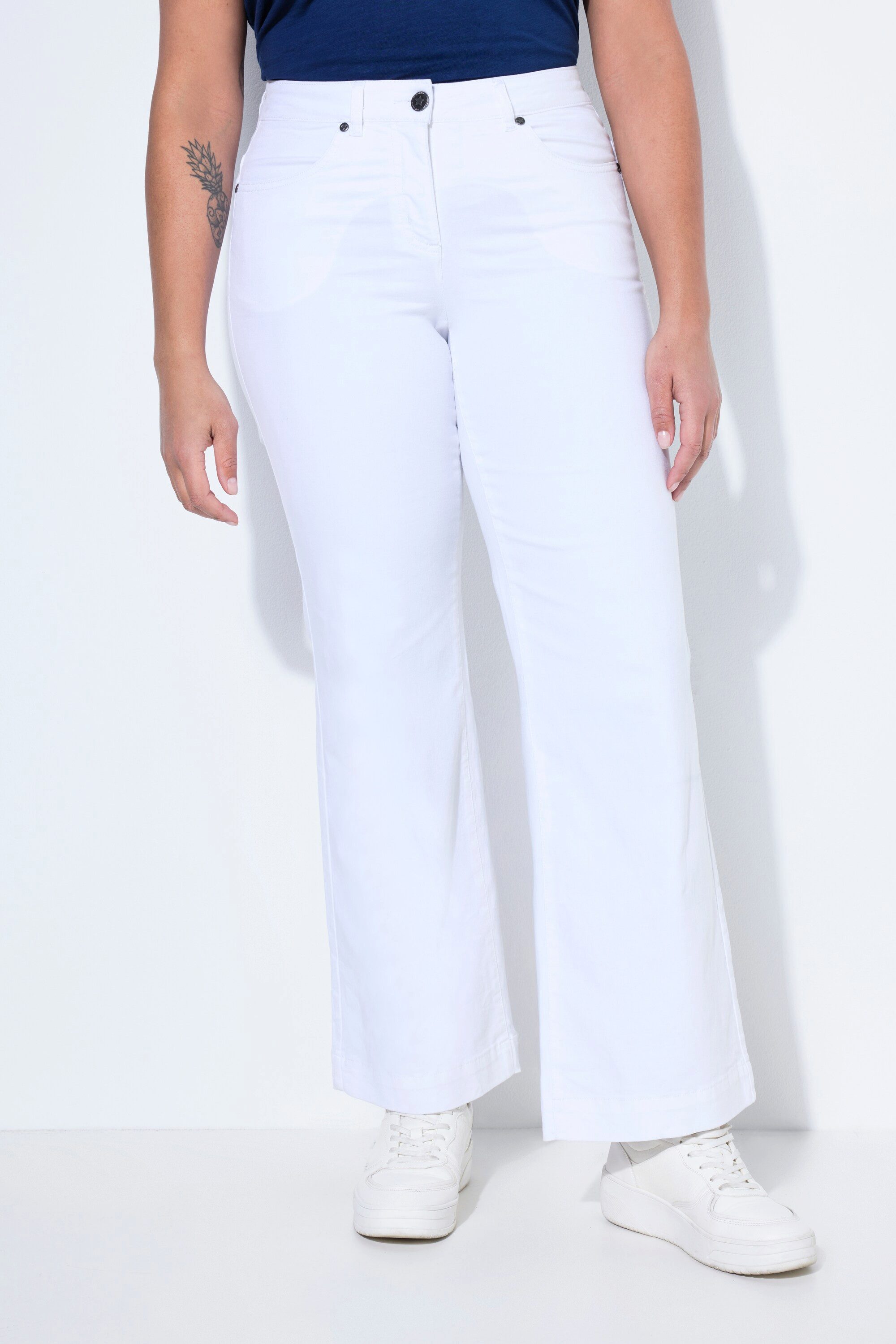 Angel of Style 5-Pocket-Jeans Jeans Nora weit und gerade Stretchkomfort 4-P günstig online kaufen