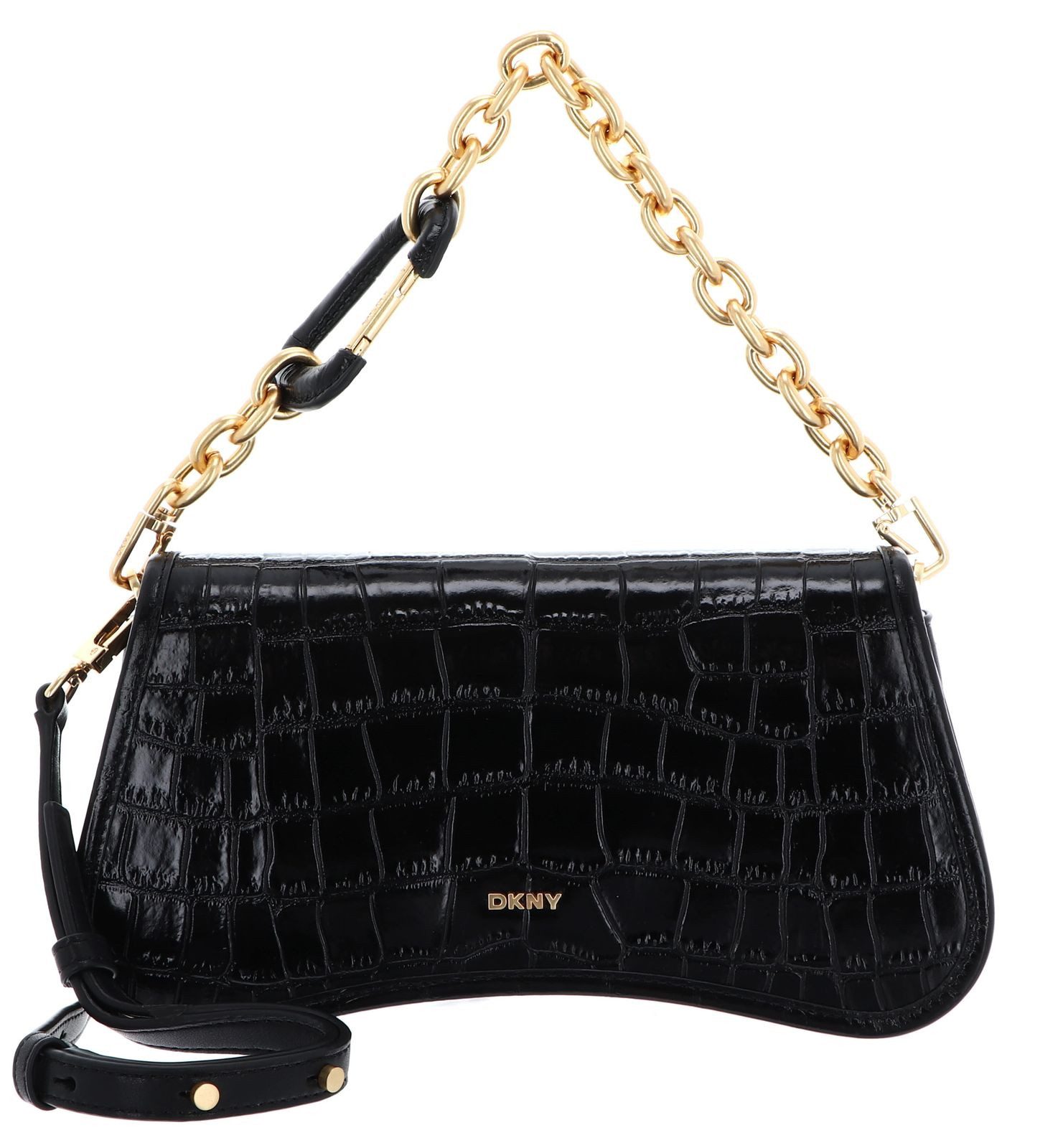 DKNY Umhängetasche Clutch, aus echtem Rindsleder